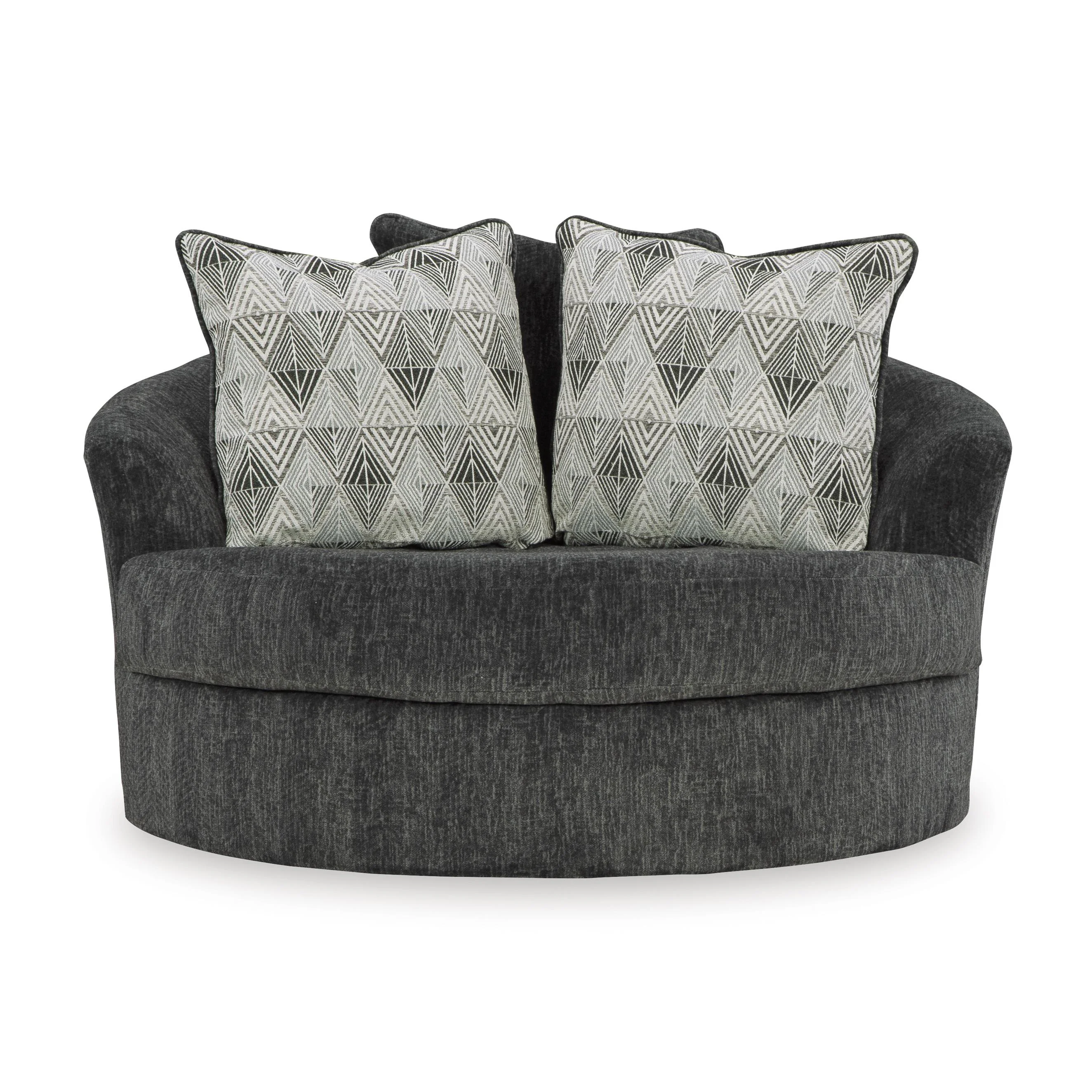 Signature Design by Ashley Biddeford 3550421 Oversized Swivel Accent Chair - Image 2