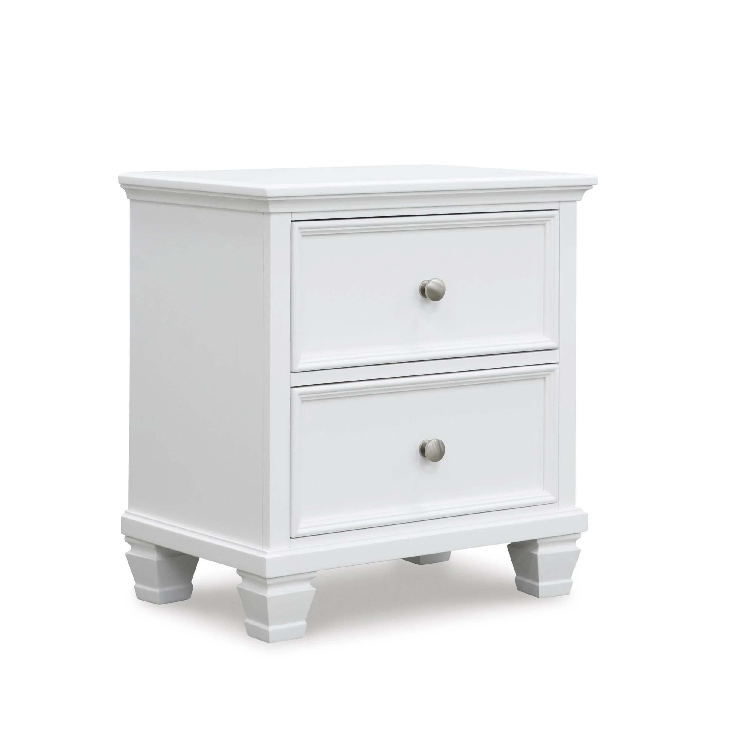 Signature Design by Ashley Fortman B680-92 Two Drawer Night Stand - Image 1