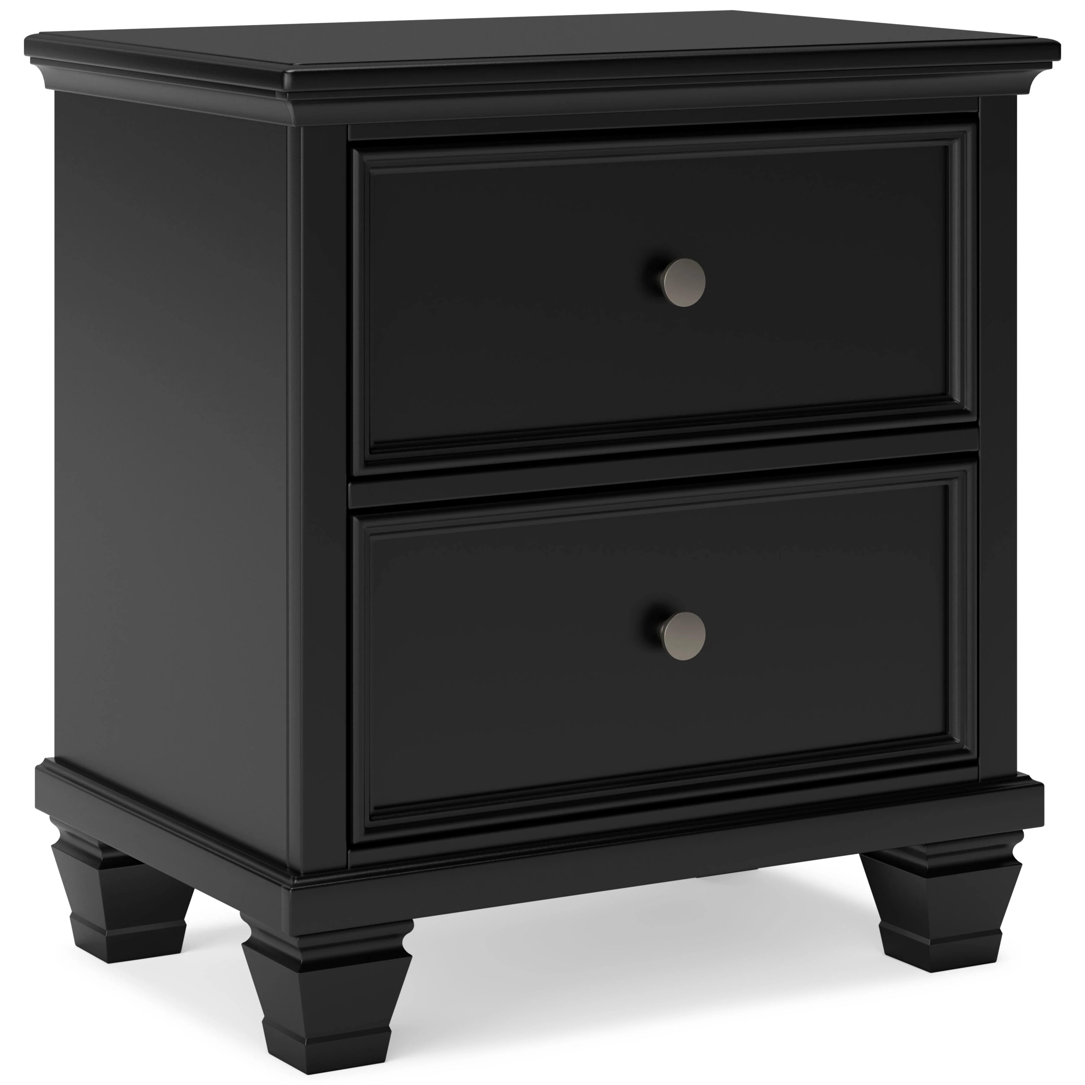 Signature Design by Ashley Lanolee B687-92 Two Drawer Night Stand - Image 1