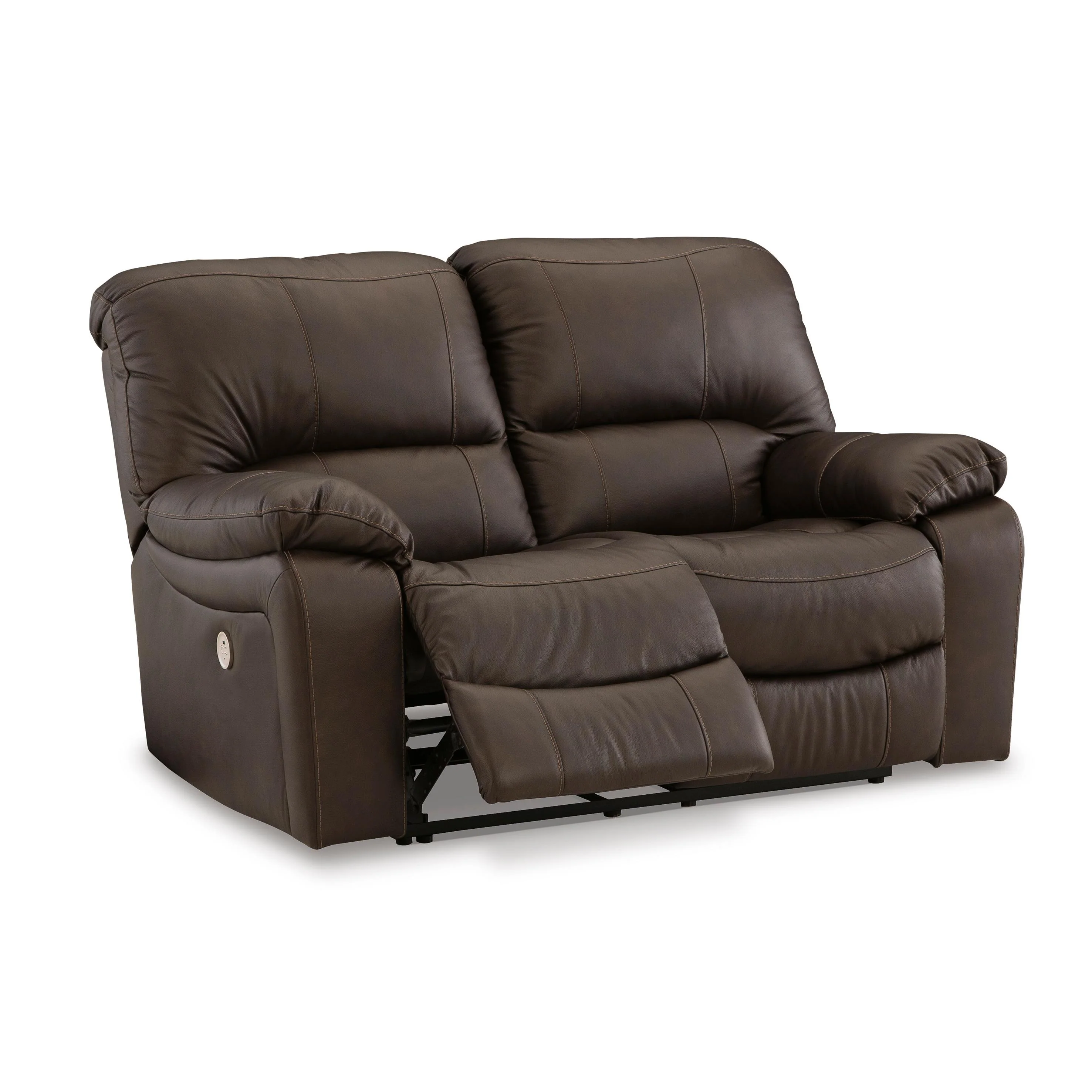 Signature Design by Ashley Leesworth U4380874 Reclining Power Loveseat - Image 2