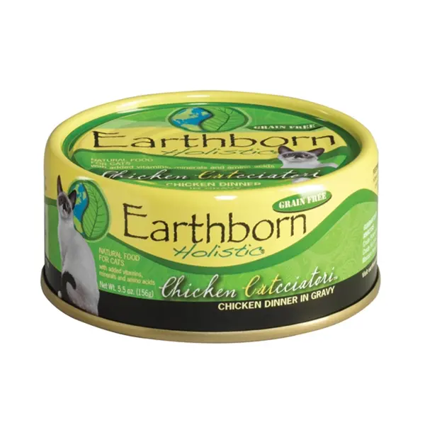 Earthborn Holistic Chicken Catcciatori Chicken All Stages Wet Cat Food 5.5 oz - Image 1