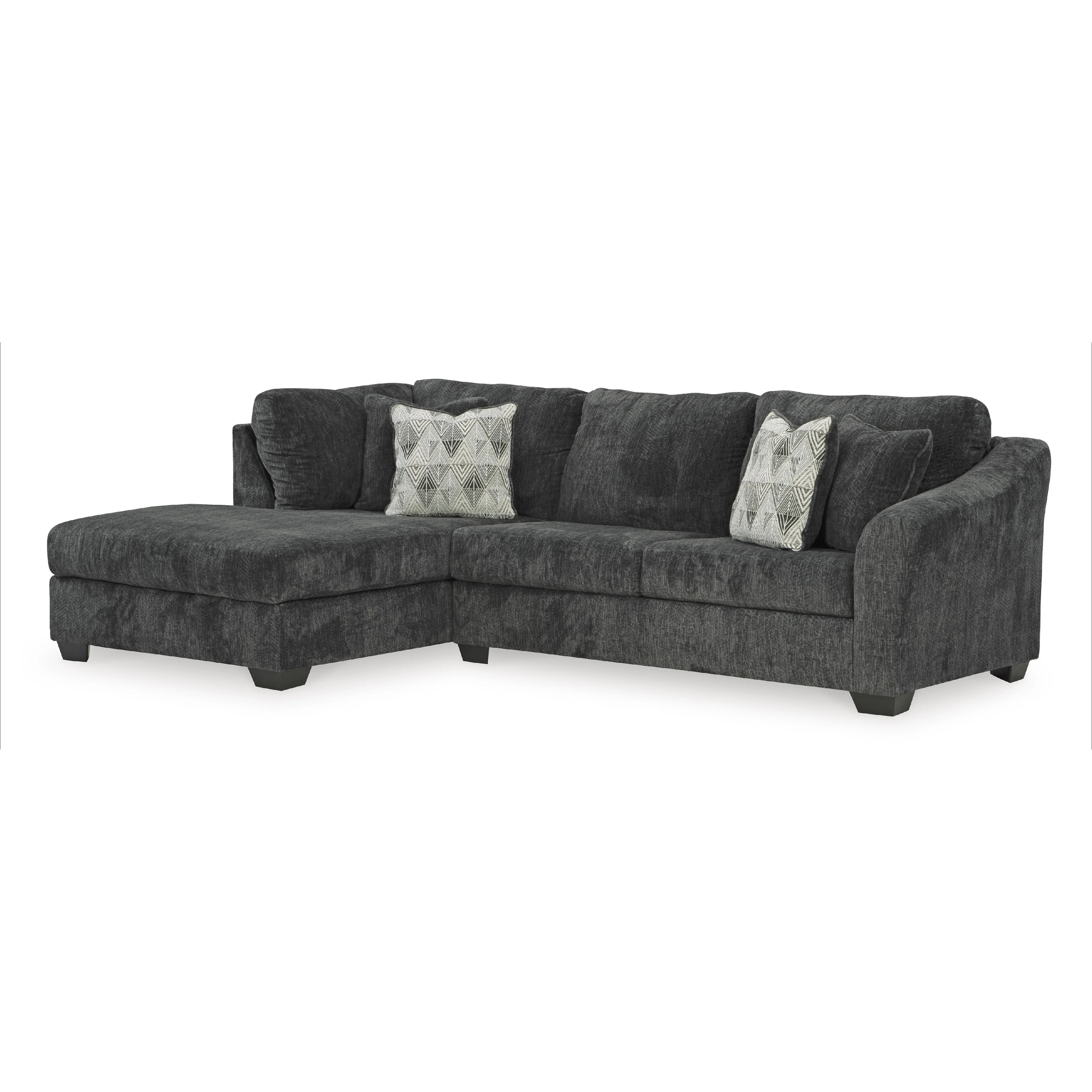 Signature Design by Ashley Biddeford 35504S3 2 pc Sleeper Sectional with Chaise - Image 1