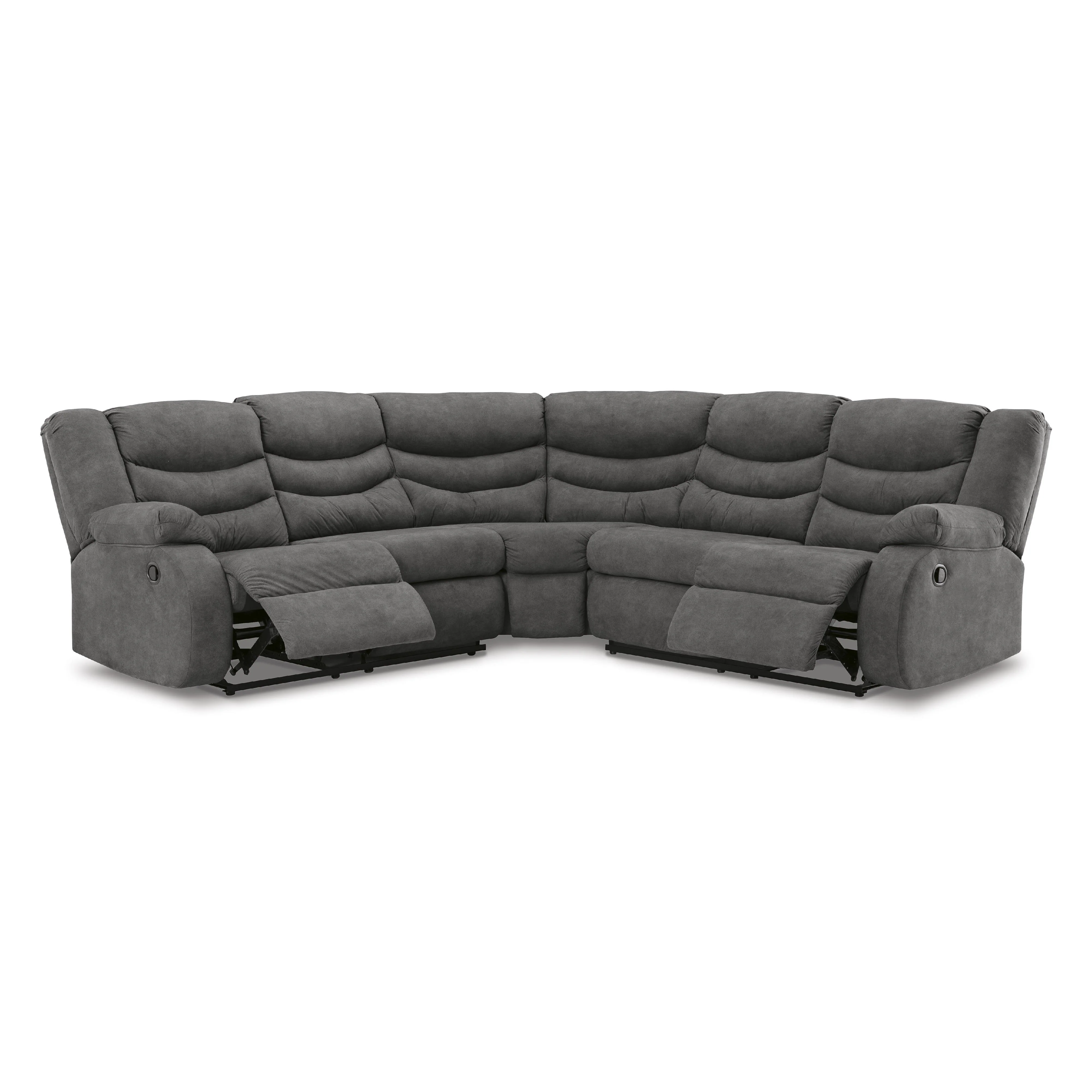 Signature Design by Ashley Partymate 36903S2 2 pc Reclining Sectional - Image 2
