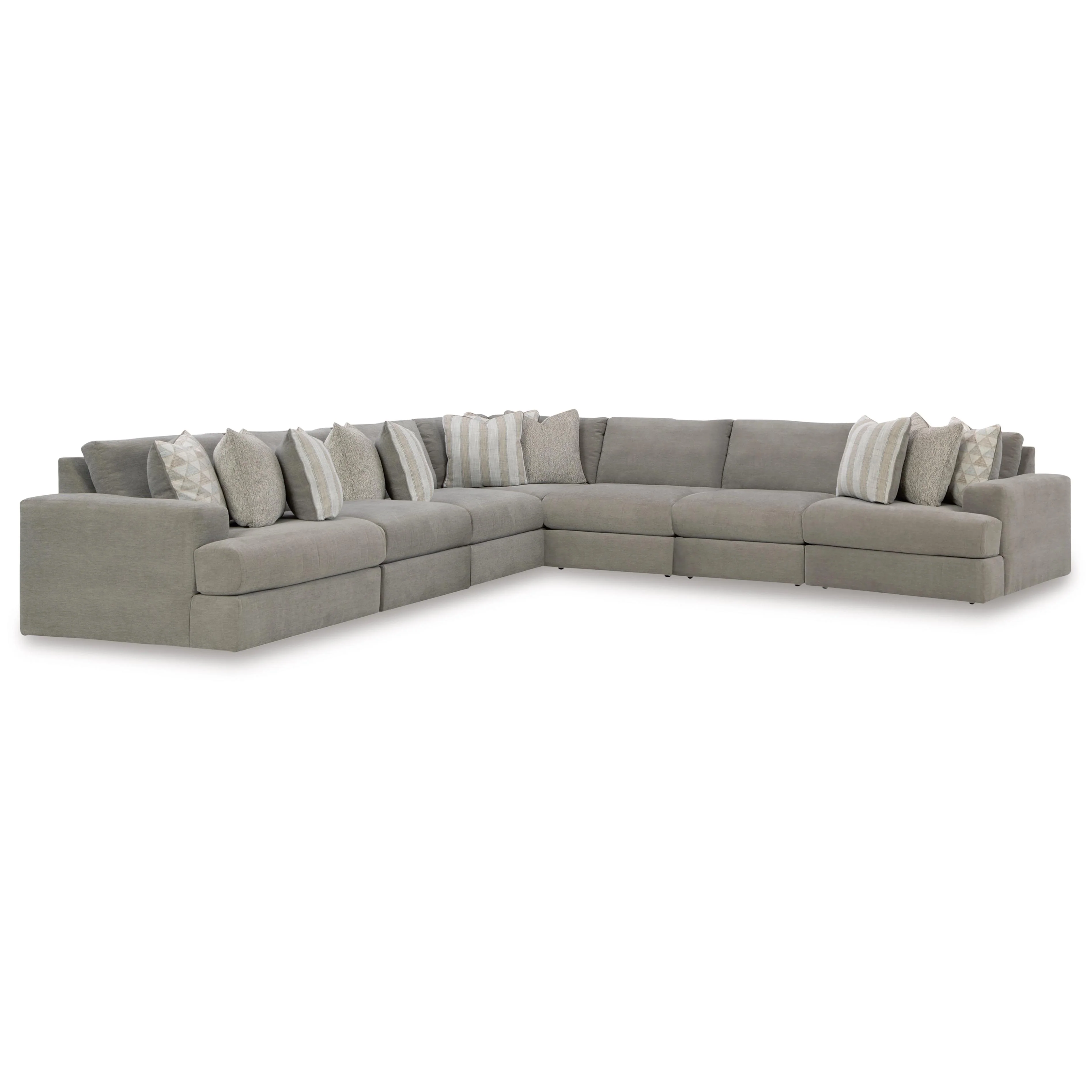 Signature Design by Ashley Avaliyah 58103S8 7 pc Sectional - Image 1