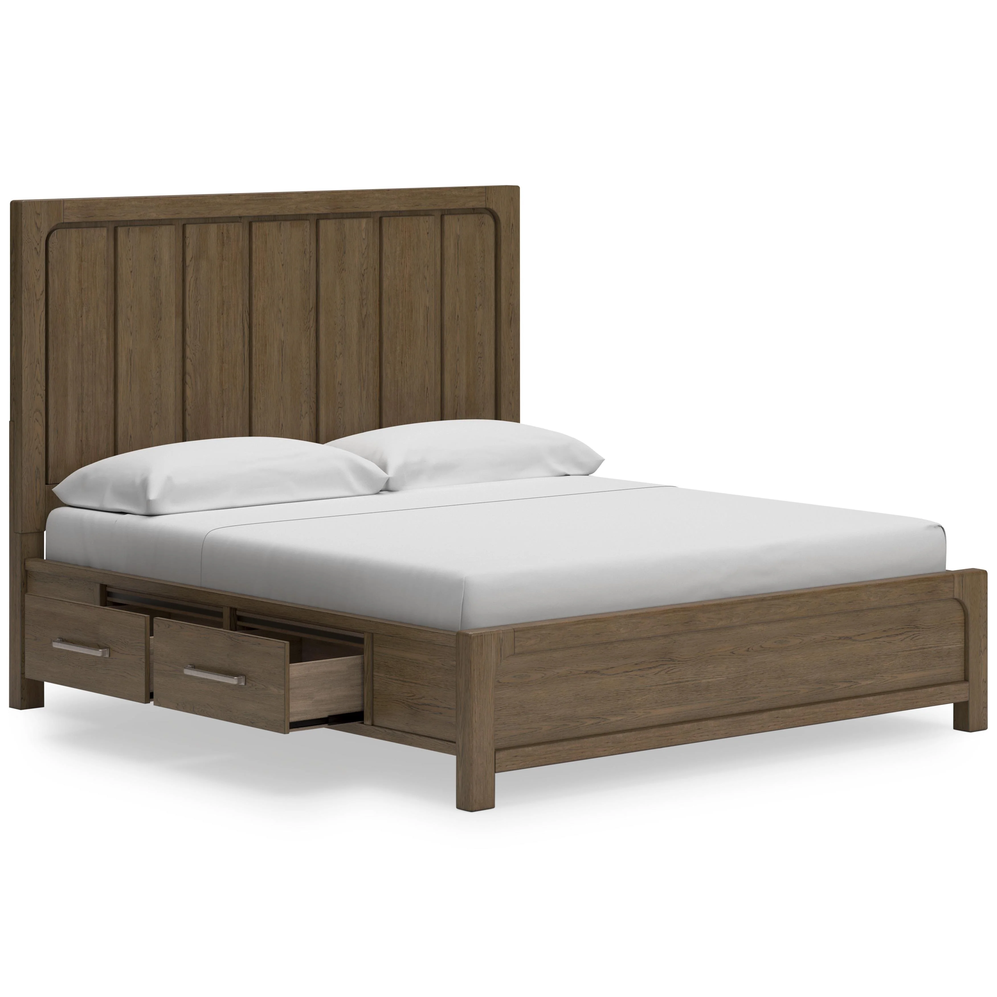 Signature Design by Ashley Cabalynn B974B8 King Panel Bed with Storage - Image 2