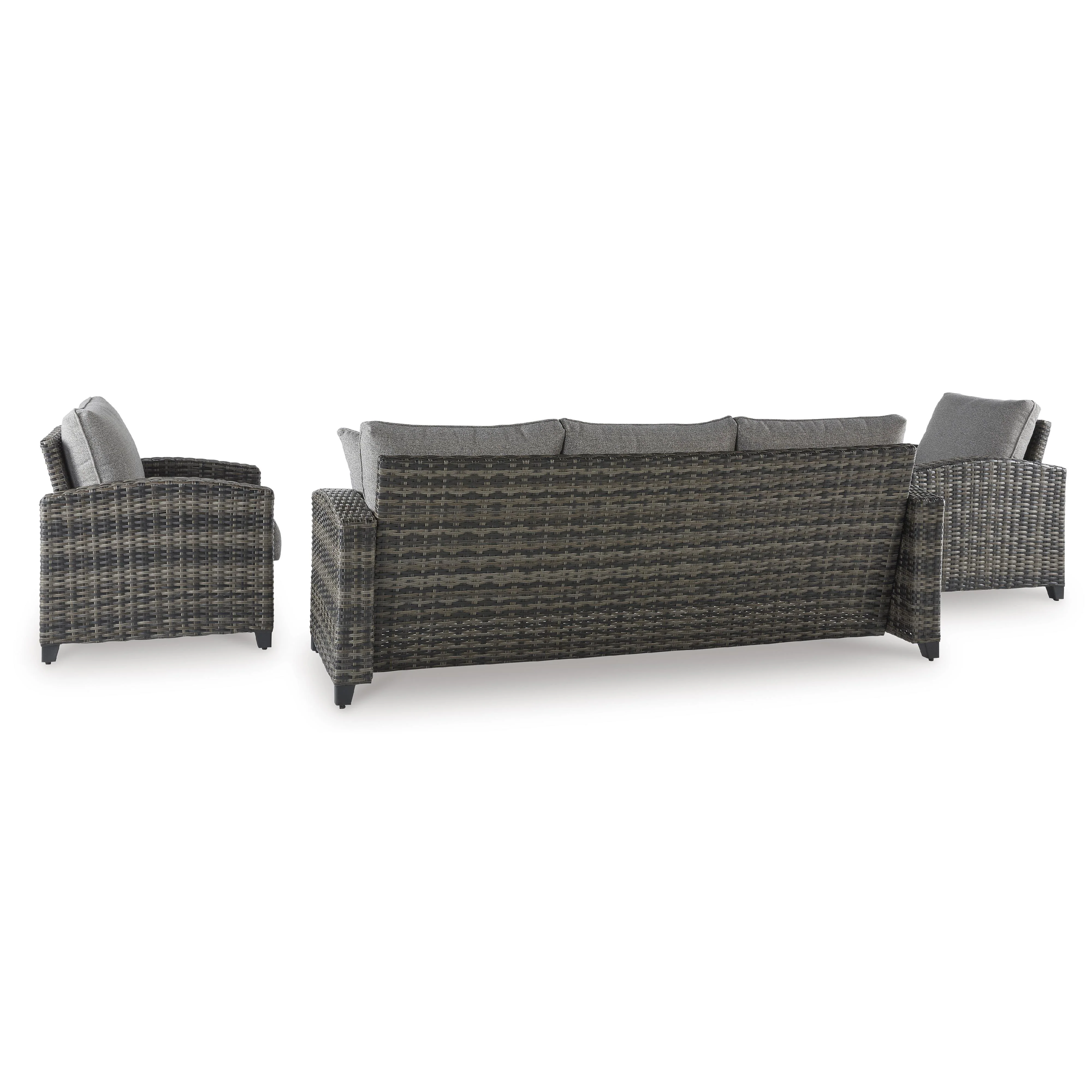 Signature Design by Ashley Oasis Court P335-081 Sofa/Chairs/Table Set - Image 3