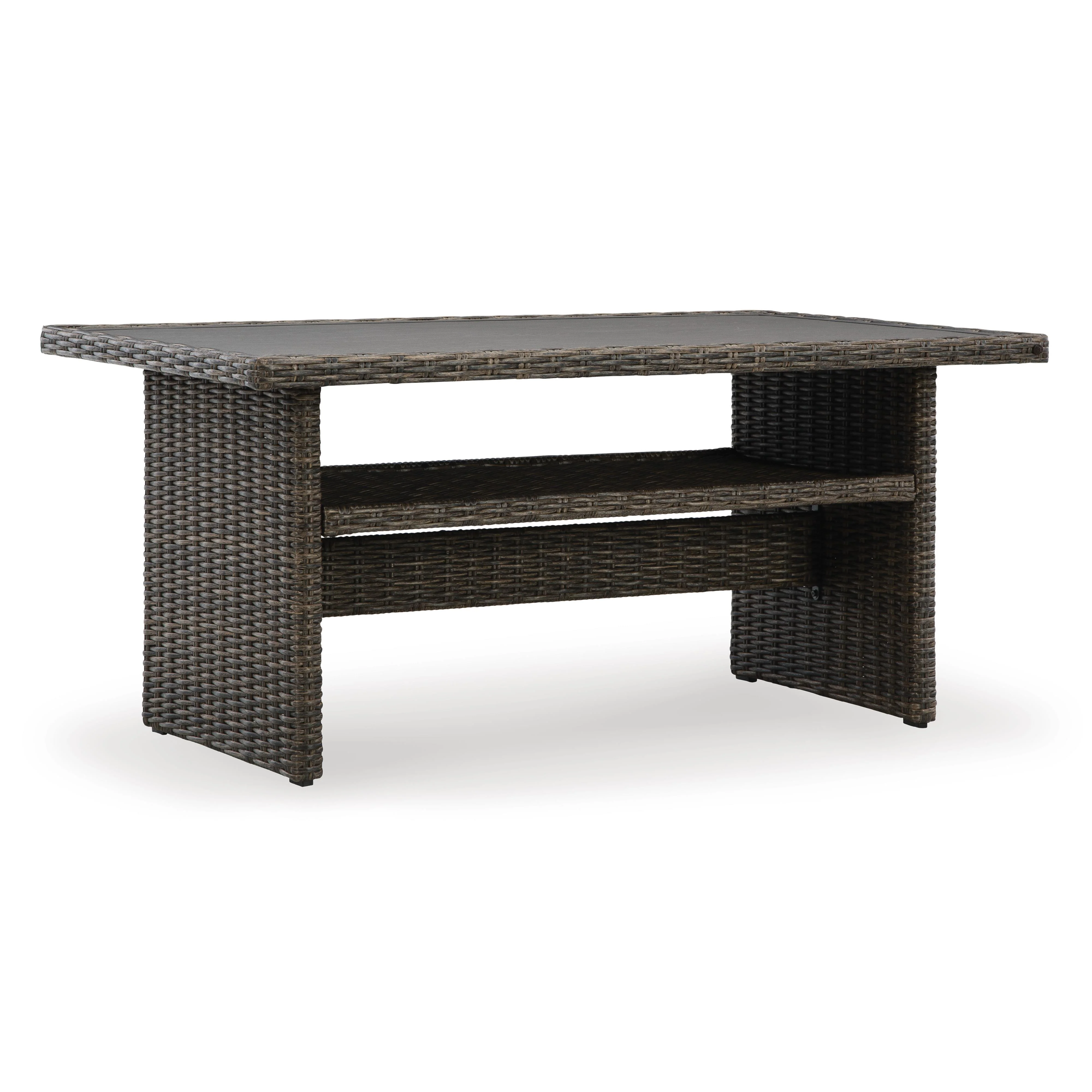 Signature Design by Ashley Brook Ranch P465-625 Rectangular Multi-Use Table - Image 1