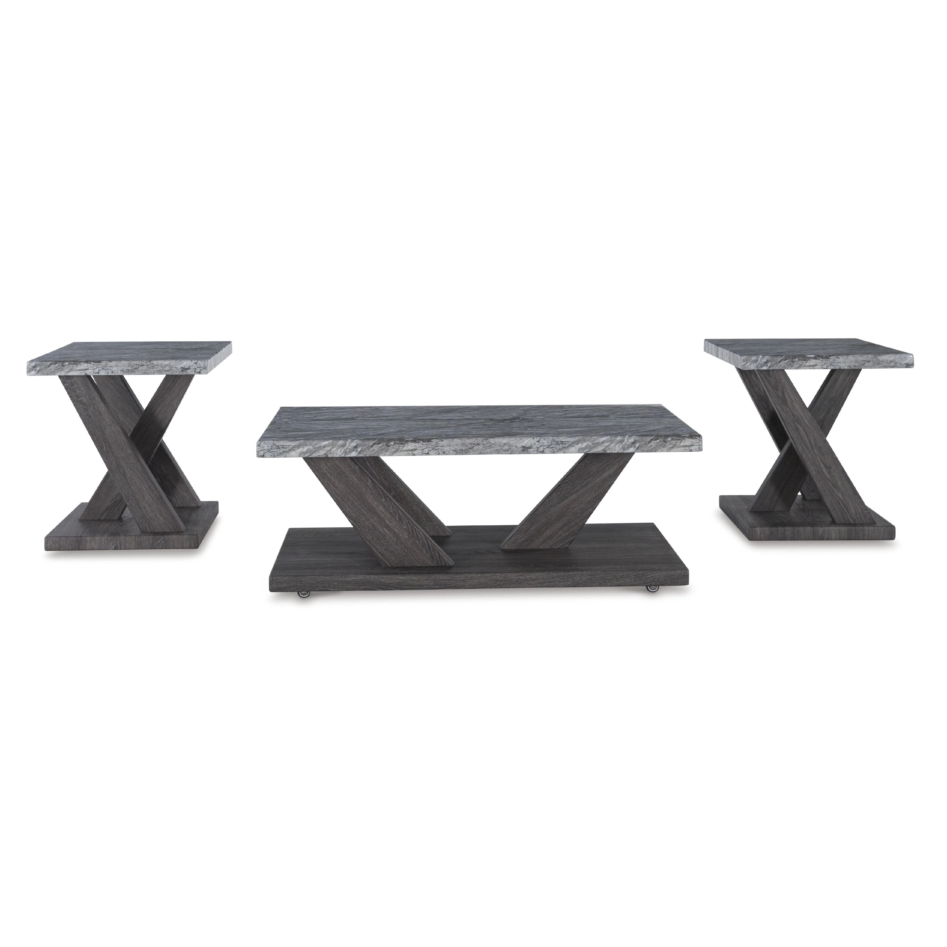 T400-13 Ashley Bensonale Occasional Table Set - Image 2