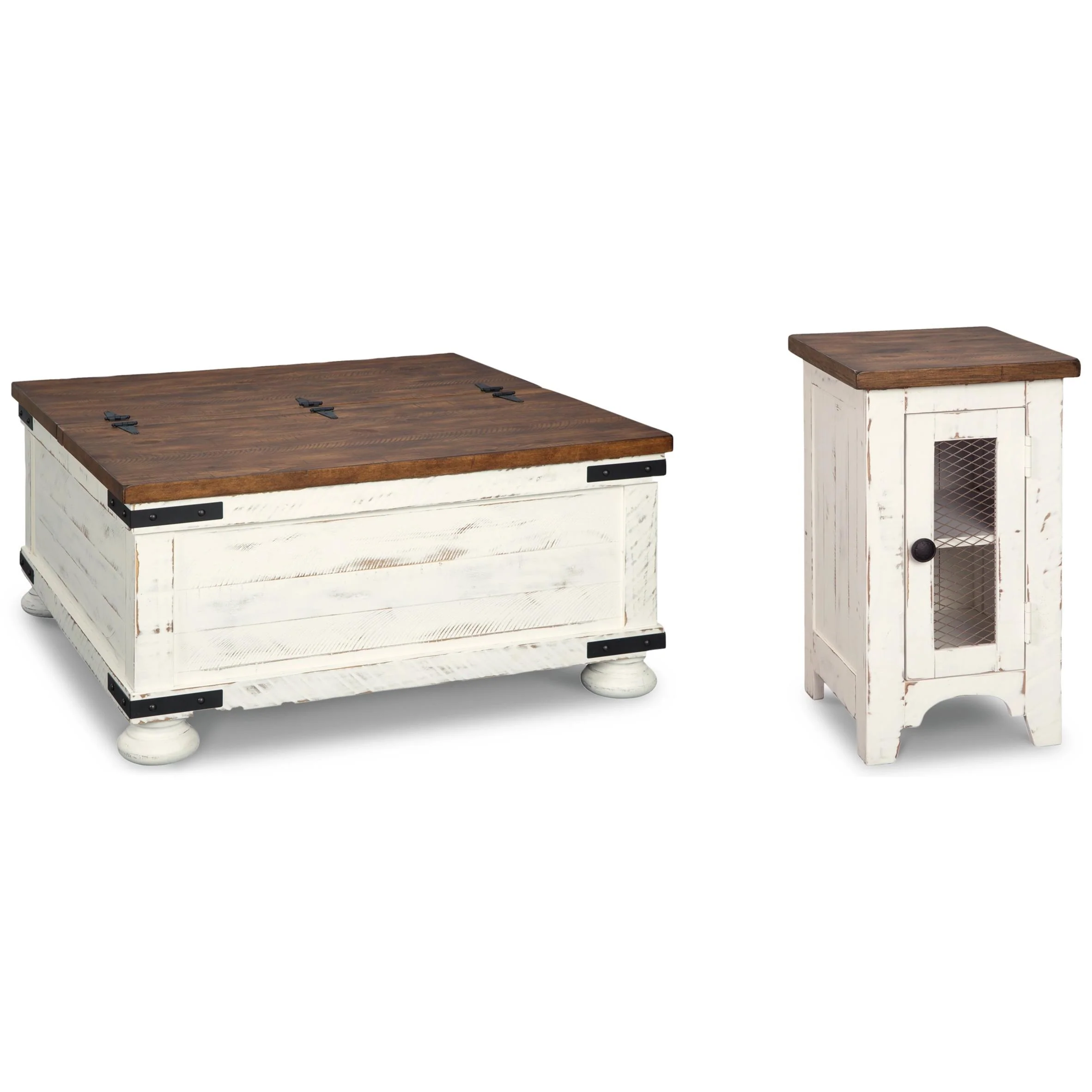 Signature Design by Ashley Wystfield T459T3 Coffee Table and 2 End Tables