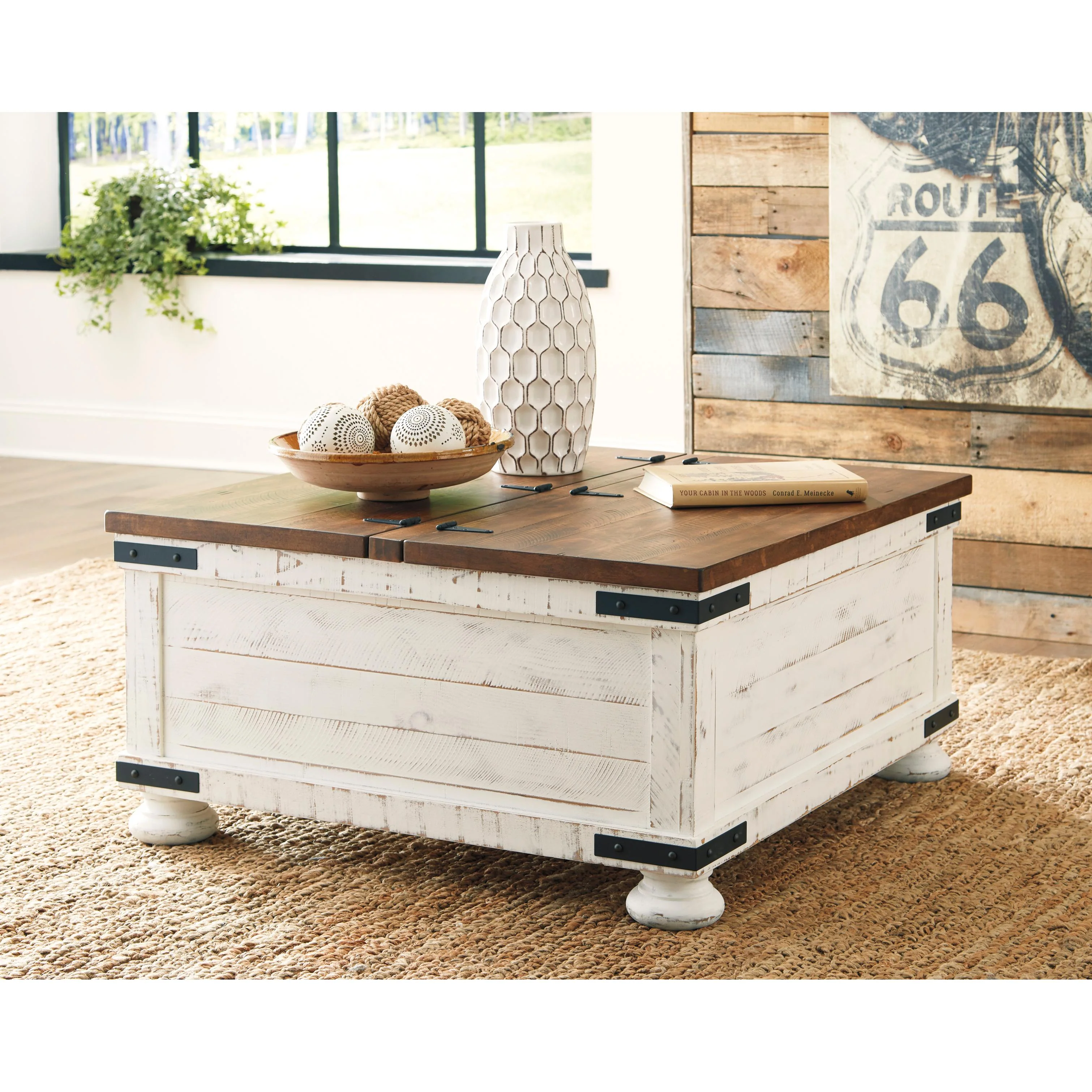Signature Design by Ashley Wystfield T459T3 Coffee Table and 2 End Tables - Image 2