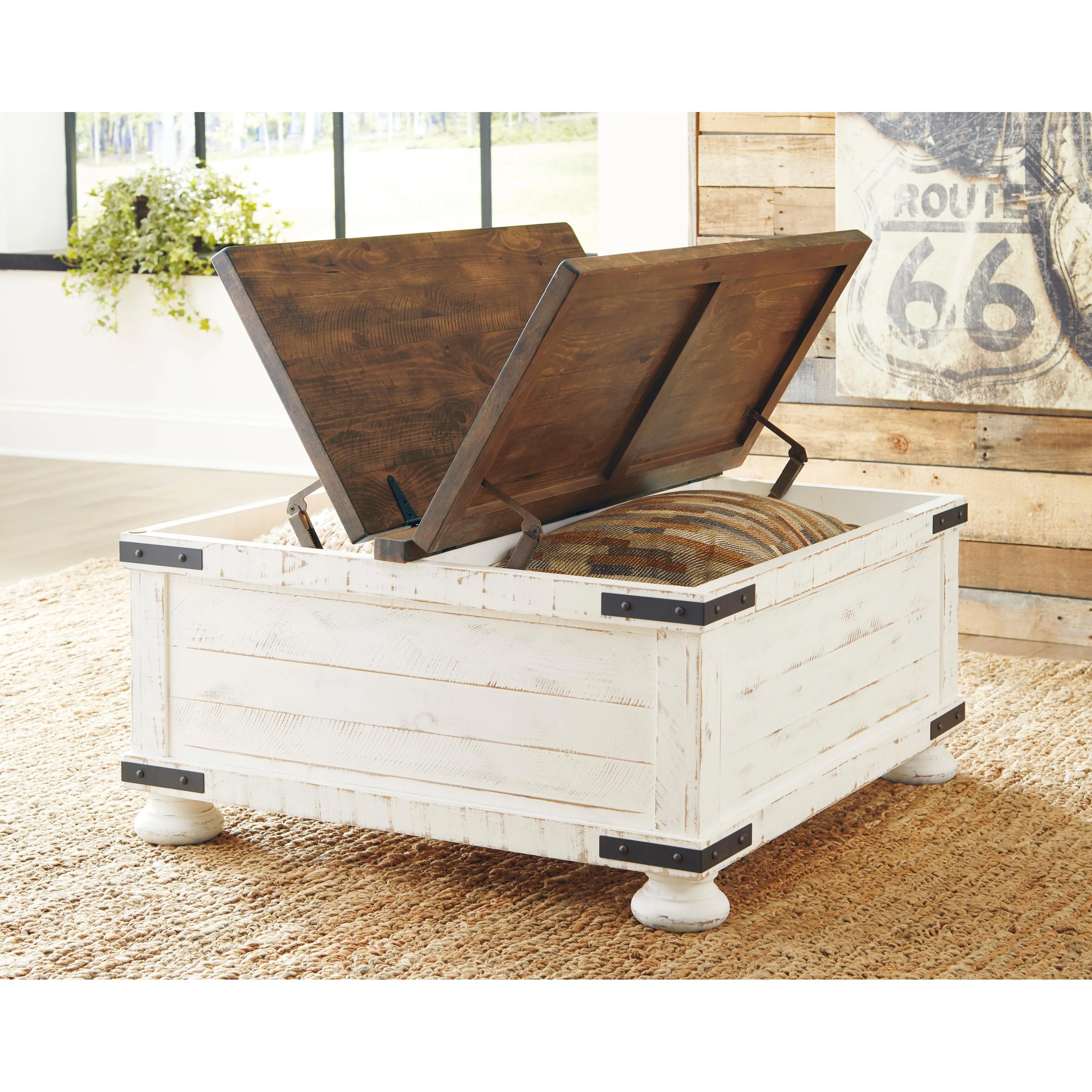 Signature Design by Ashley Wystfield T459T4 Coffee Table and Chairside End Table - Image 3
