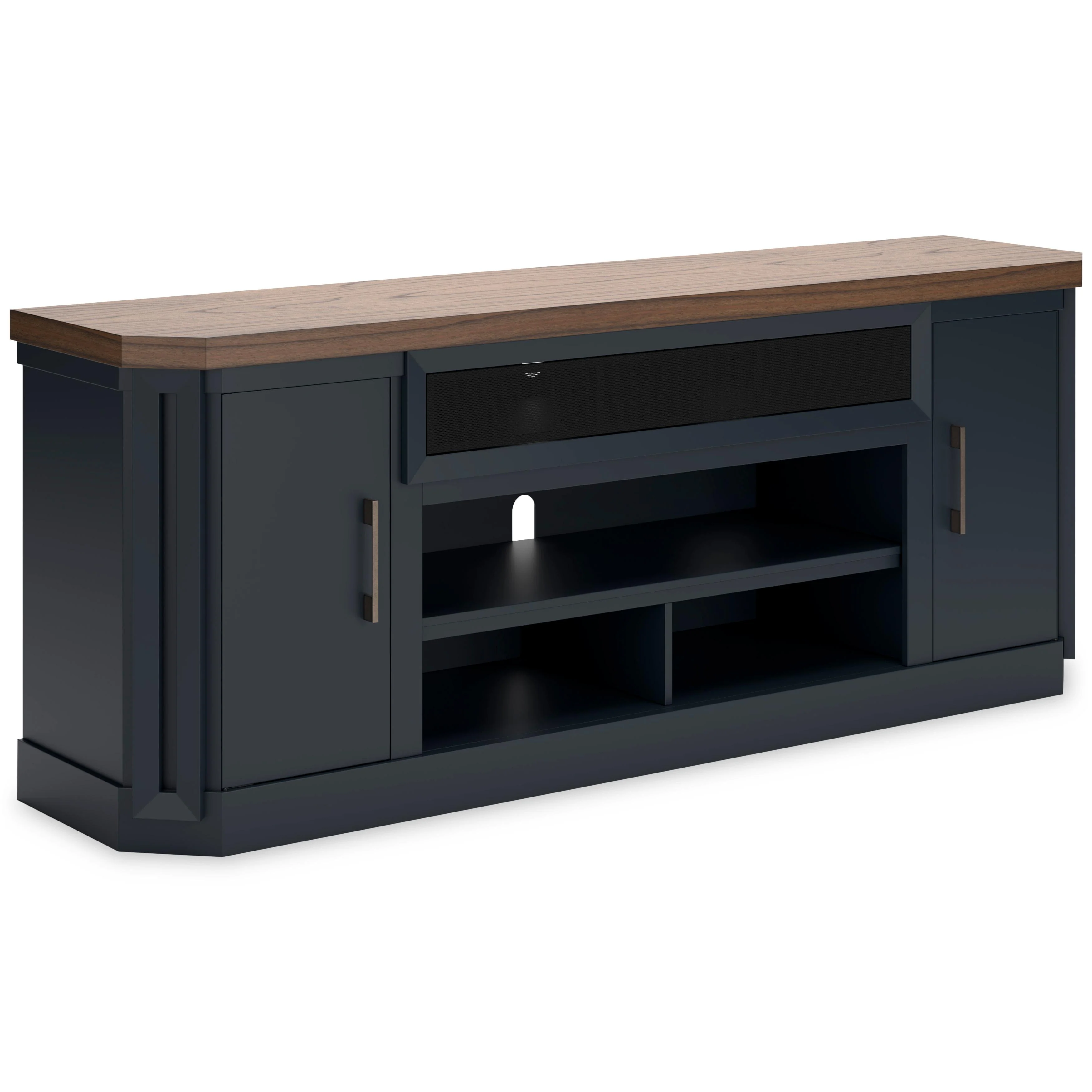 Signature Design by Ashley Landocken W402-68 XL TV Stand with Fireplace Option - Image 1
