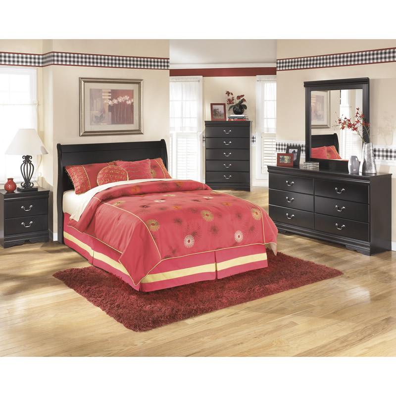Signature Design by Ashley Huey Vineyard B128 6 pc Full Sleigh Bedroom Set - Image 1