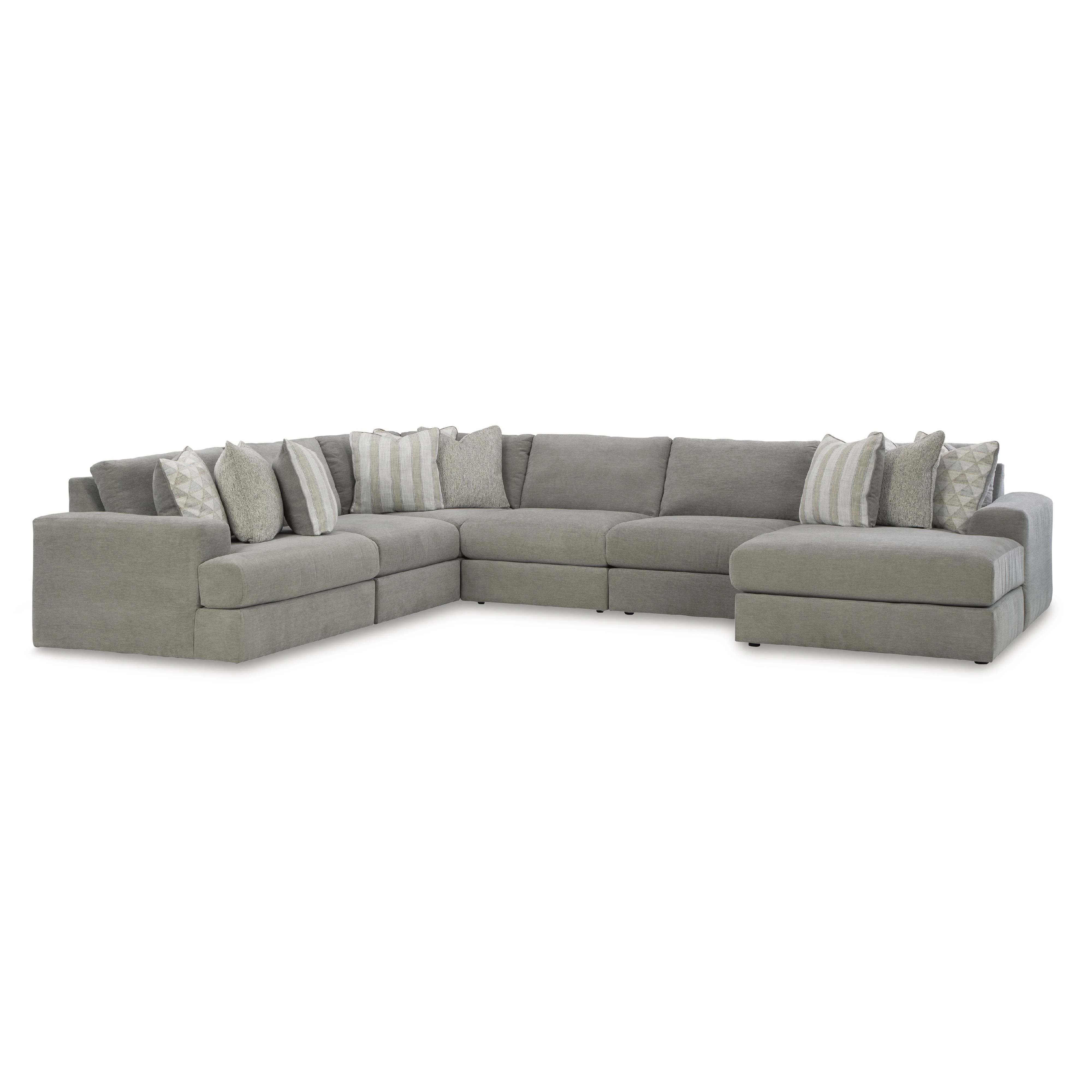 Signature Design by Ashley Avaliyah 58103S12 6 pc Sectional with Chaise - Image 1