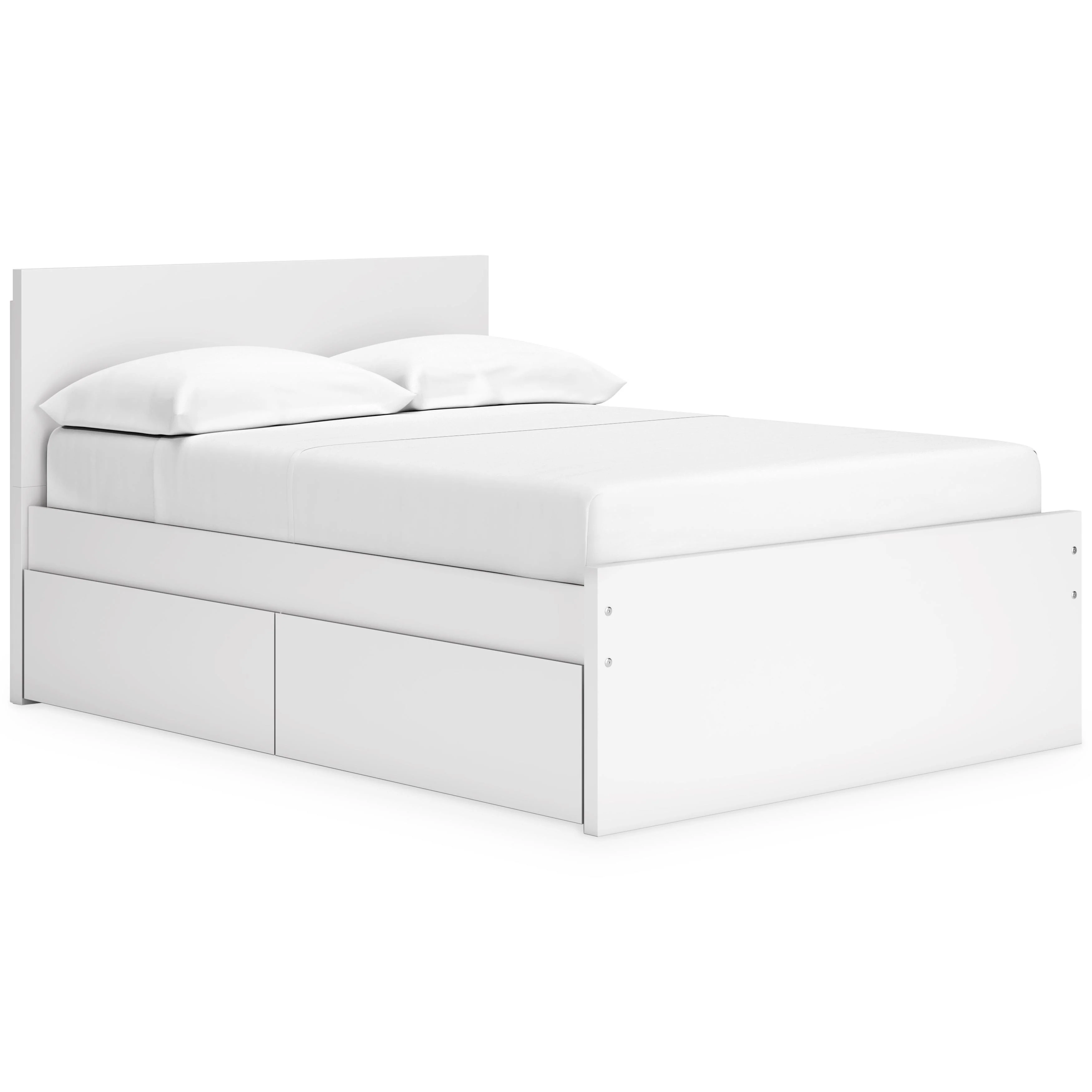 Signature Design by Ashley Onita EB9630B15 Full Panel Platform Bed with 2 Side Storage - Image 1
