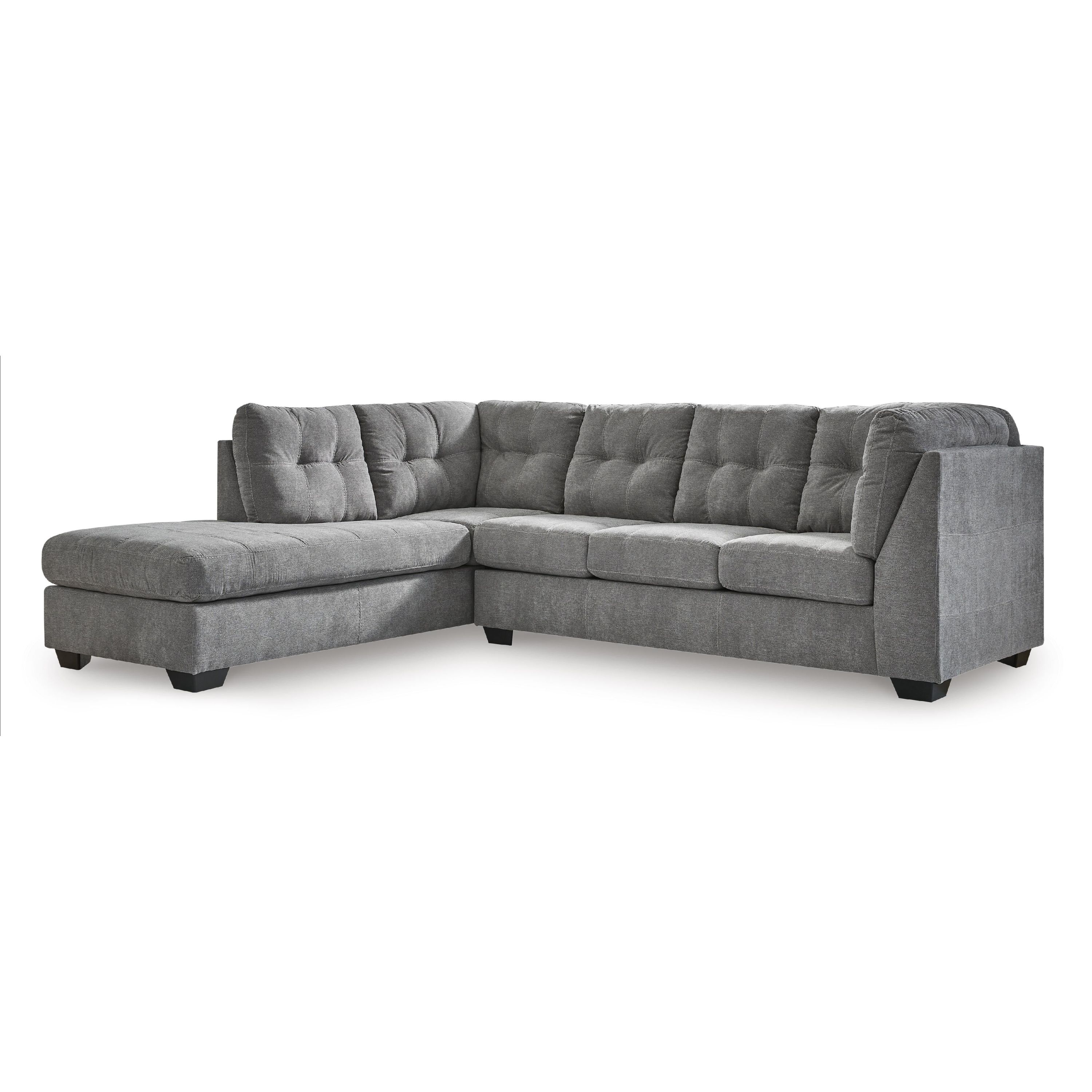 Signature Design by Ashley Marleton 55305S3 2 pc Sleeper Sectional with Chaise - Image 1