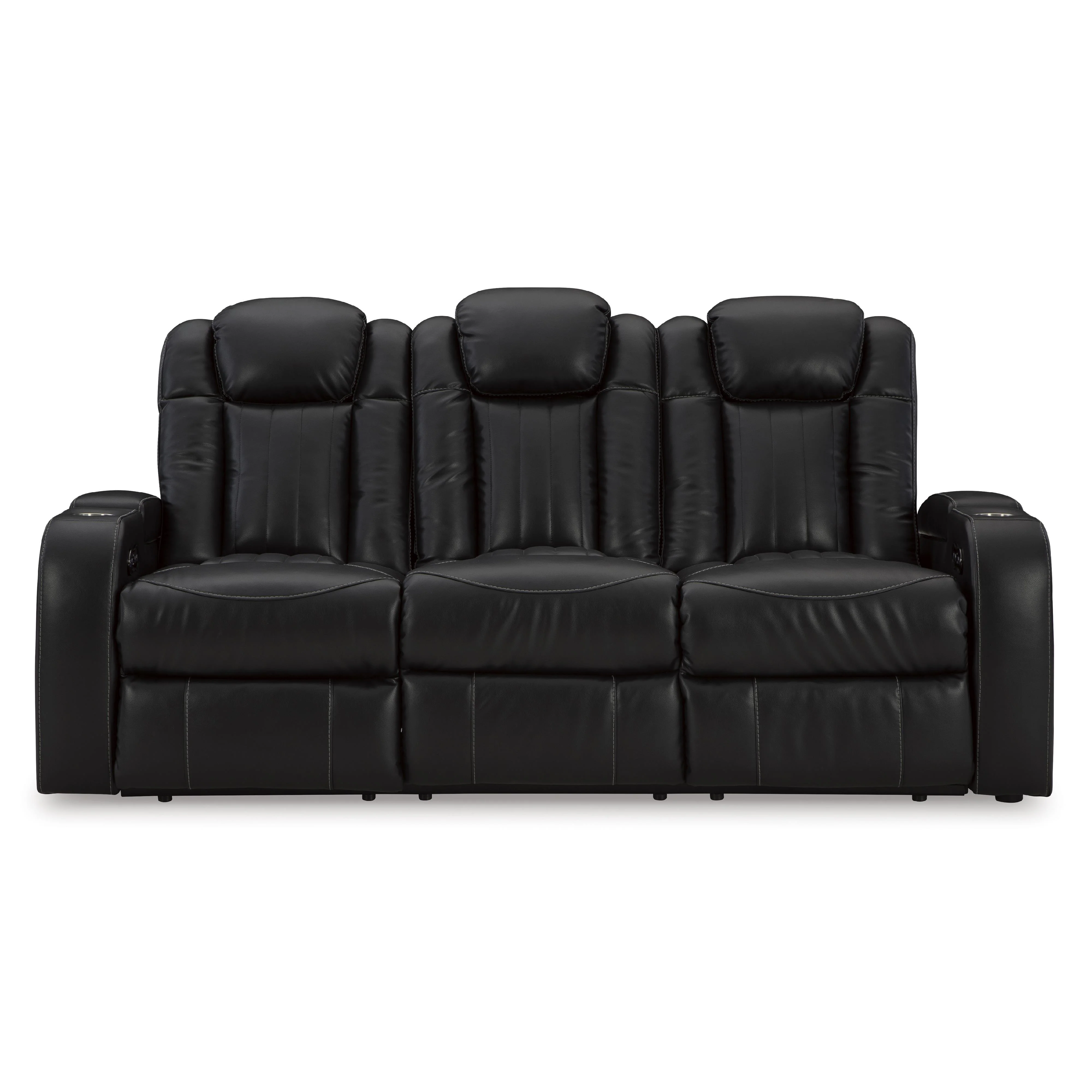 Signature Design by Ashley Caveman Den 9070315 Power Reclining Sofa with Adjustable Headrest - Image 3