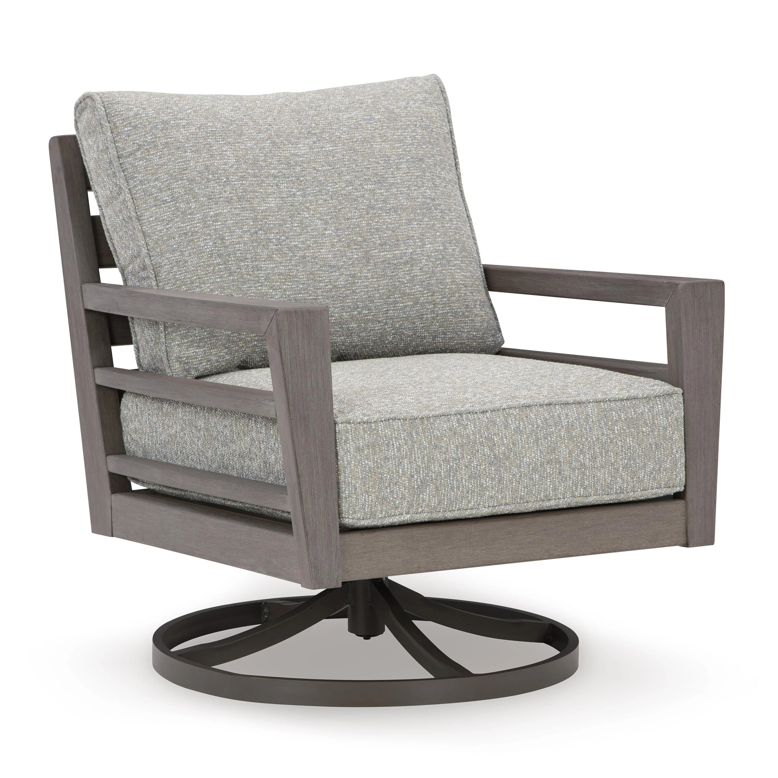 Signature Design by Ashley Hillside Barn P564-821 Swivel Lounge with Cushion - Image 1