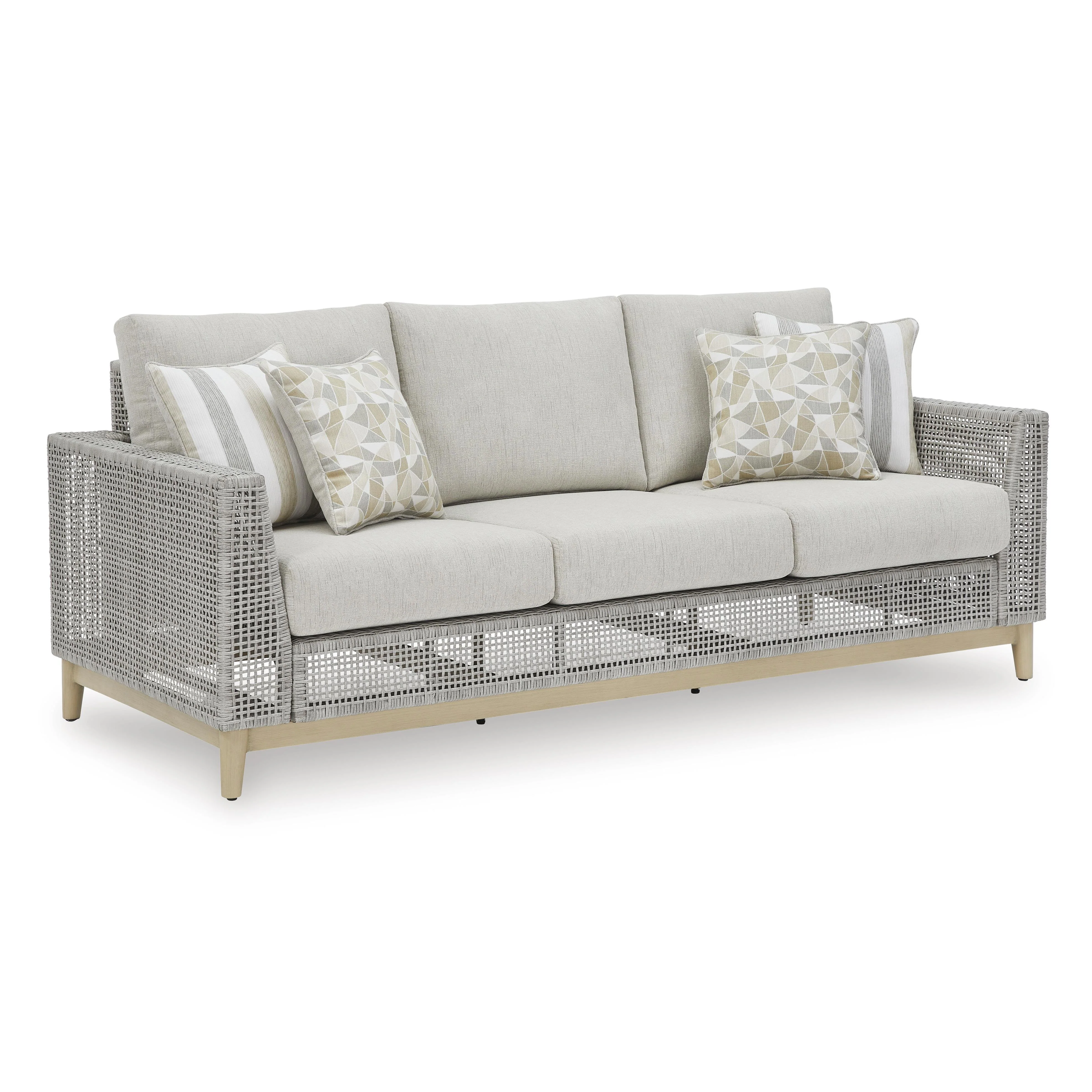 Signature Design by Ashley Seton Creek P798-838 Sofa with Cushion - Image 1