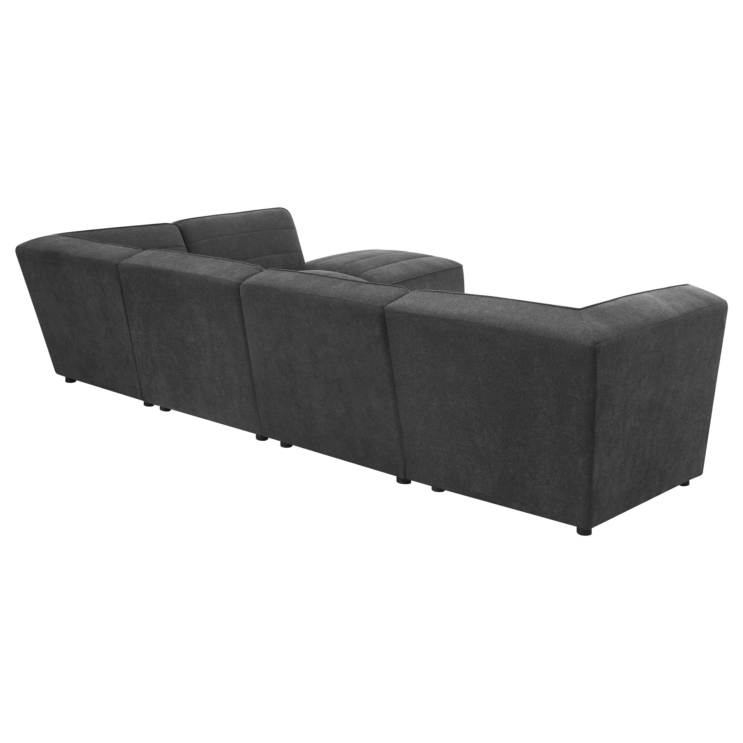 Coaster Furniture 552081-SET Sectional - Dark Charcoal - Image 3