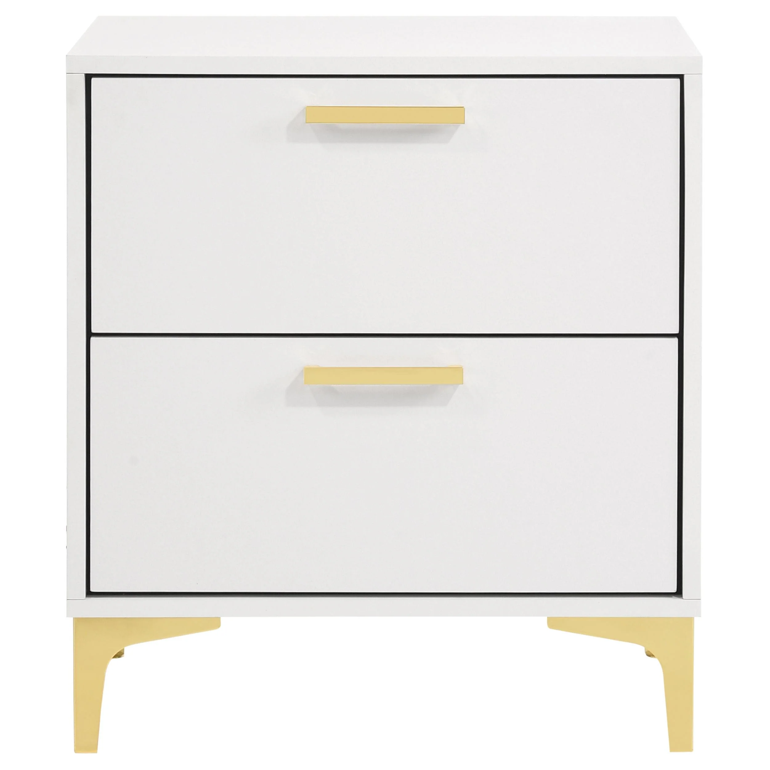 Coaster Furniture Kendall 224402 2-Drawer Nightstand - White - Image 2