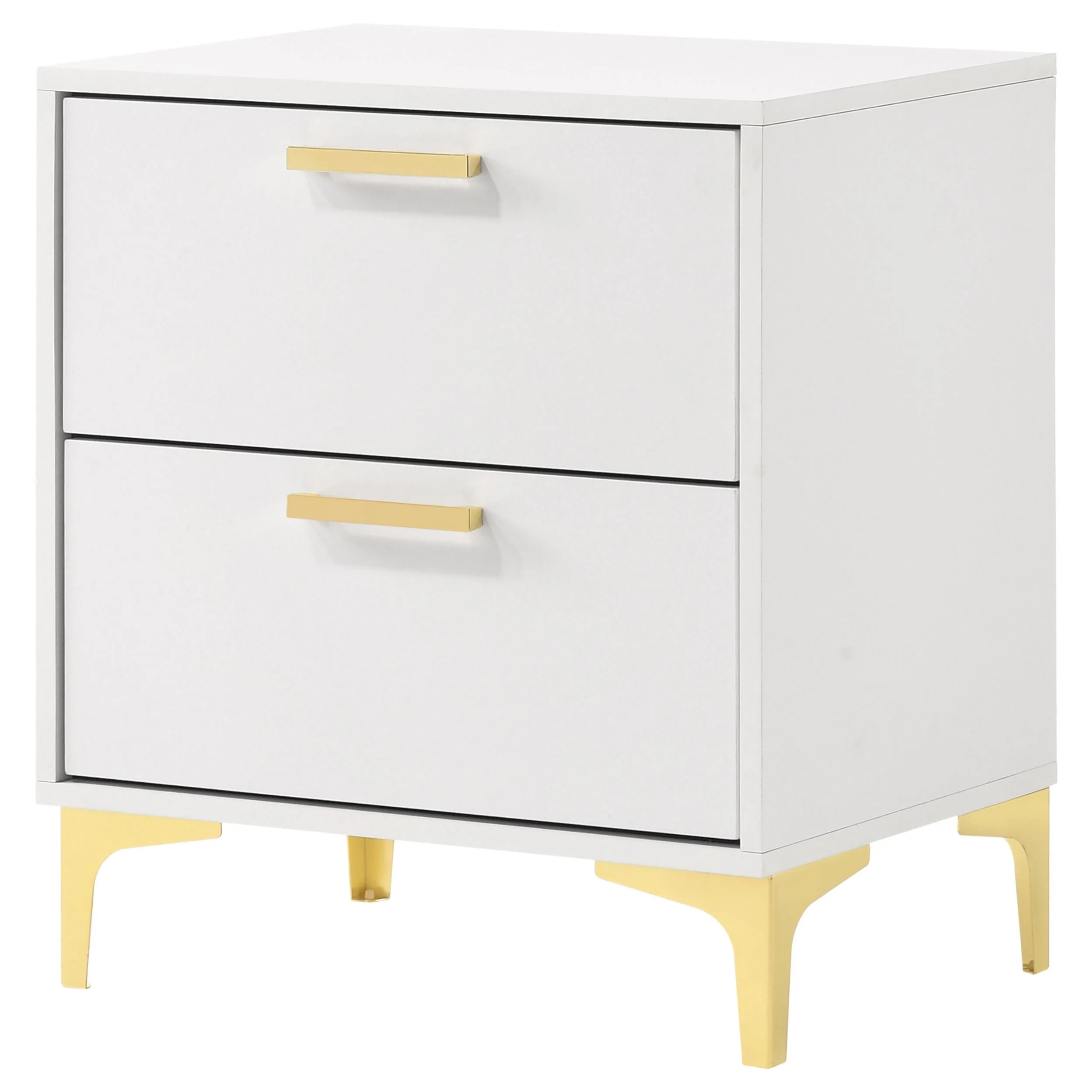 Coaster Furniture Kendall 224402 2-Drawer Nightstand - White - Image 3