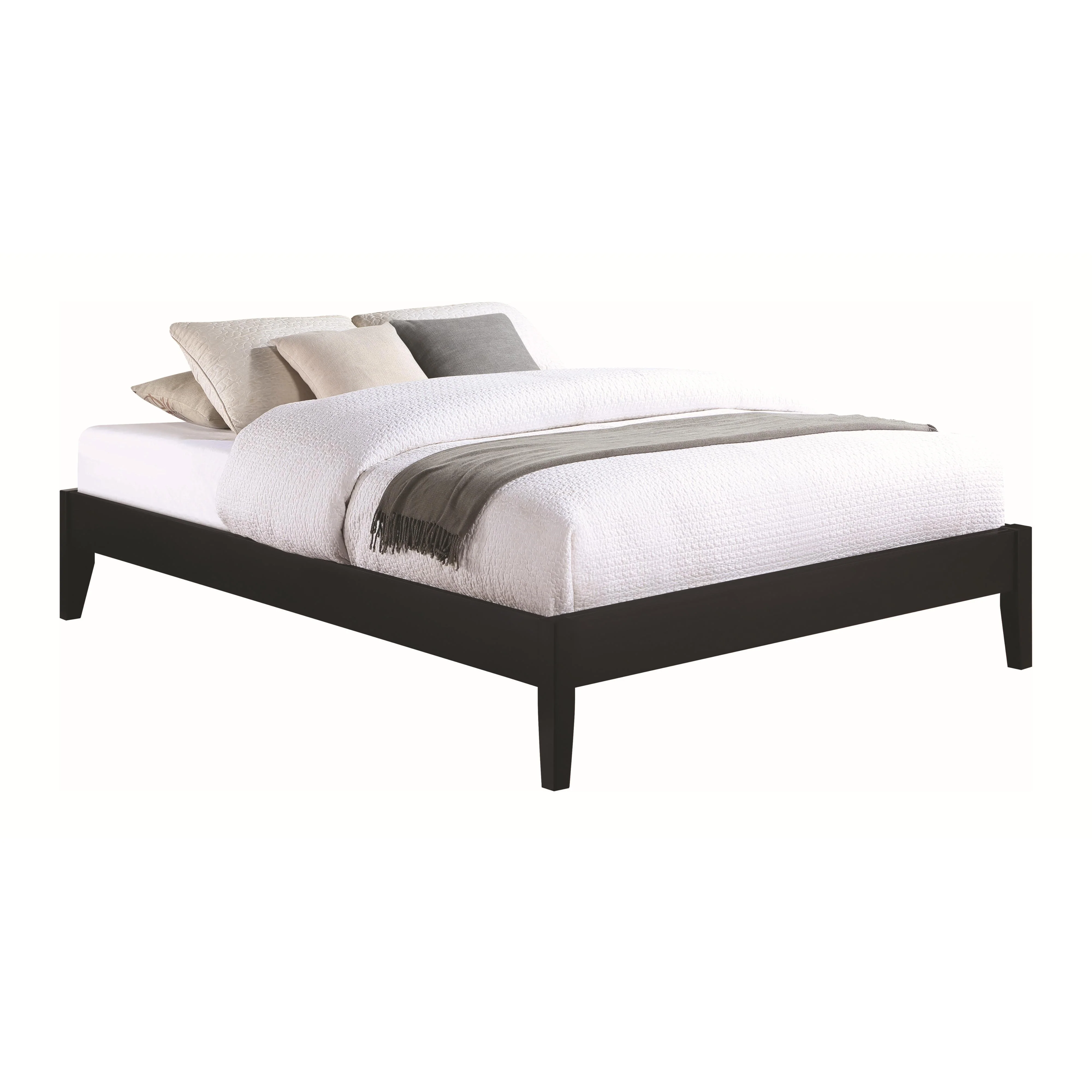 Coaster Furniture Hounslow 306129KE Eastern King Universal Platform Bed – Black