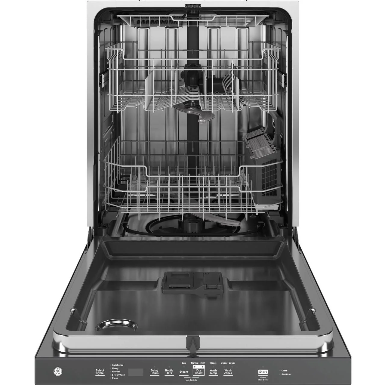 GE Built-in Dishwasher with Stainless Steel Tub GDP670SGVWW - Image 3