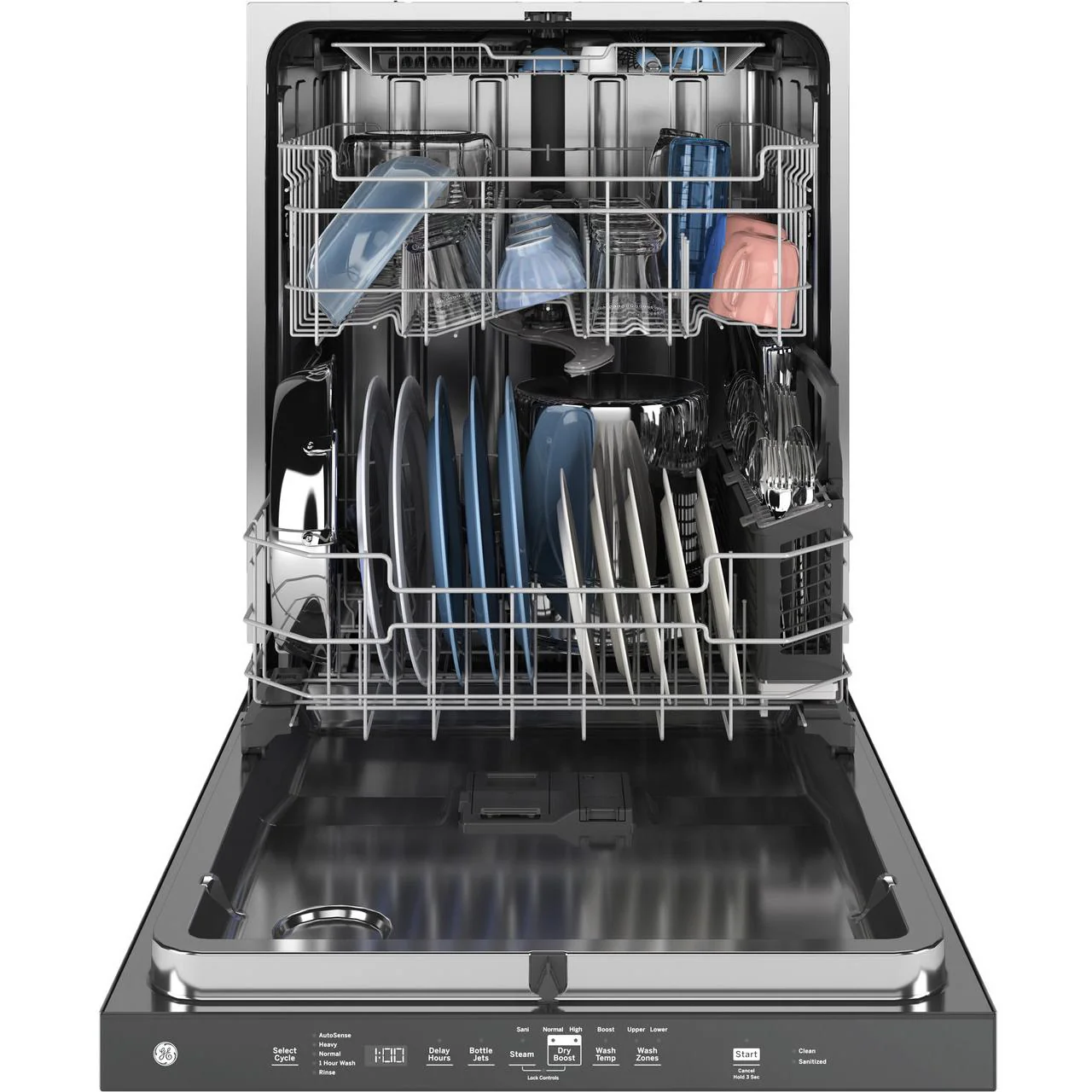GE Built-in Dishwasher with Stainless Steel Tub GDP670SMVES - Image 3
