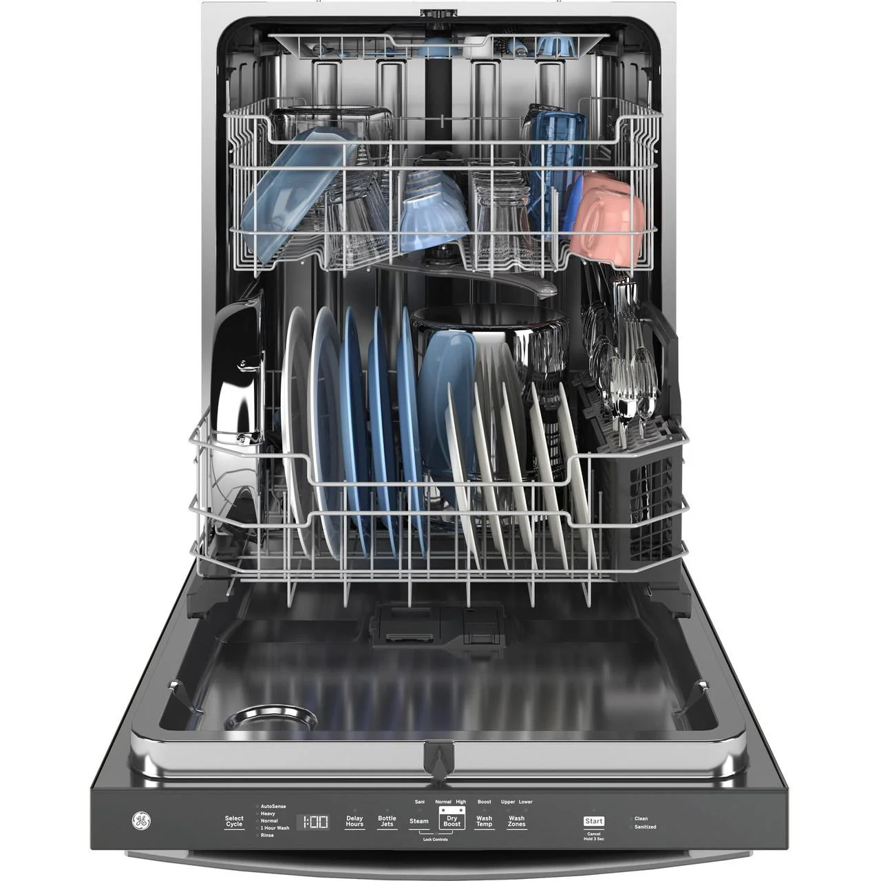 GE Built-in Dishwasher with Stainless Steel Tub GDT650SYVFS - Image 3