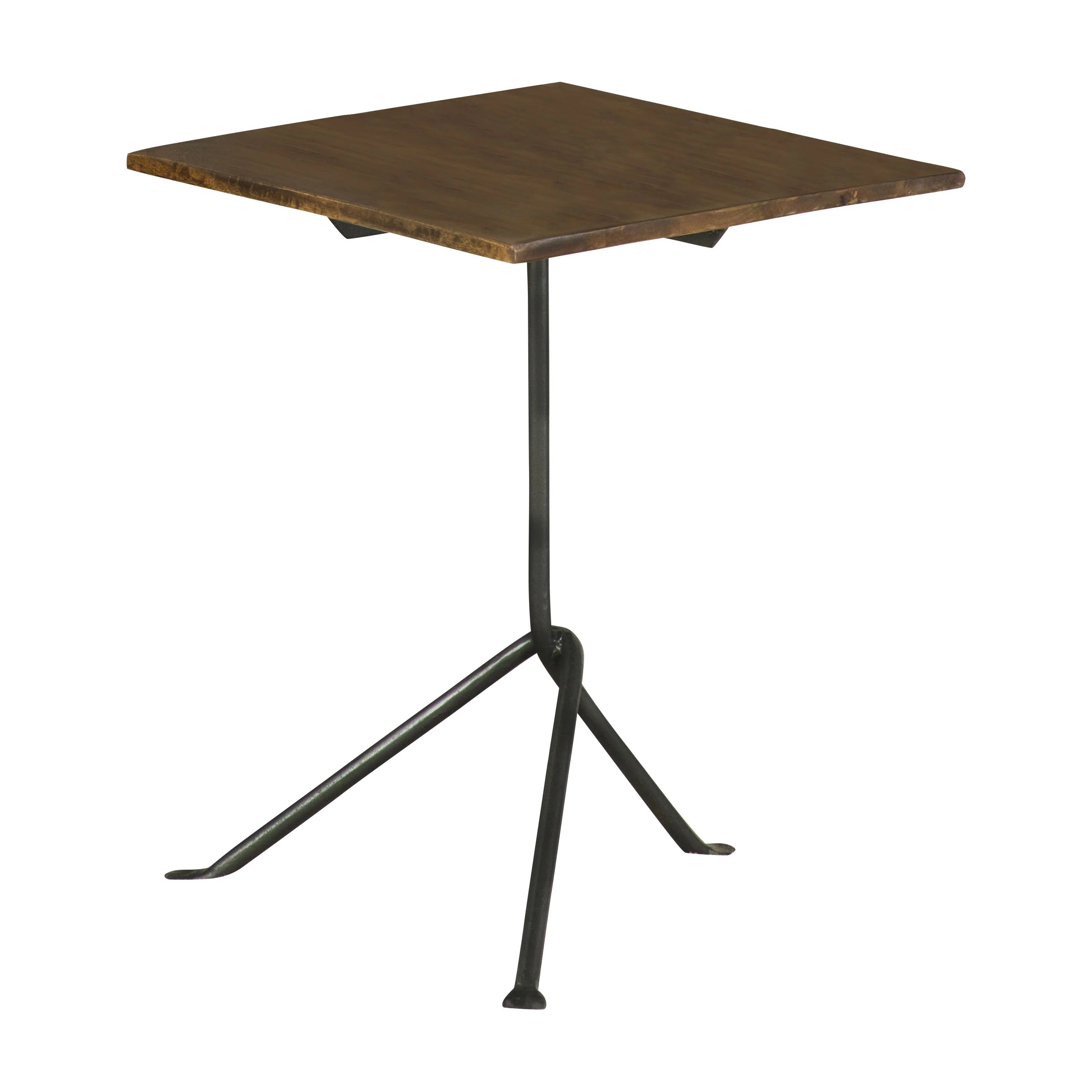 Coaster Furniture Heitor 931206 Square Wood Top Accent Side Table – Dark Brown