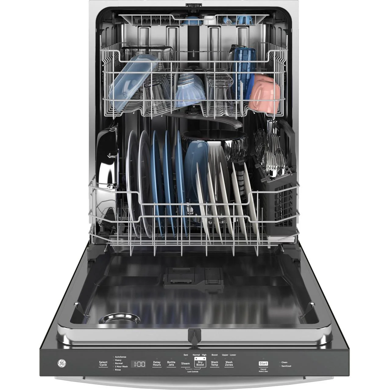 GE Built-in Dishwasher with Stainless Steel Tub GDT670SGVWW - Image 3