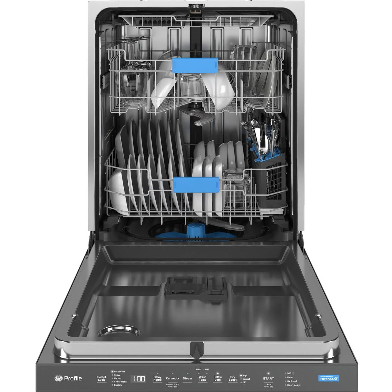 GE Profile Built-In Dishwasher with Microban® Antimicrobial Technology PDP715SYVFS - Image 3