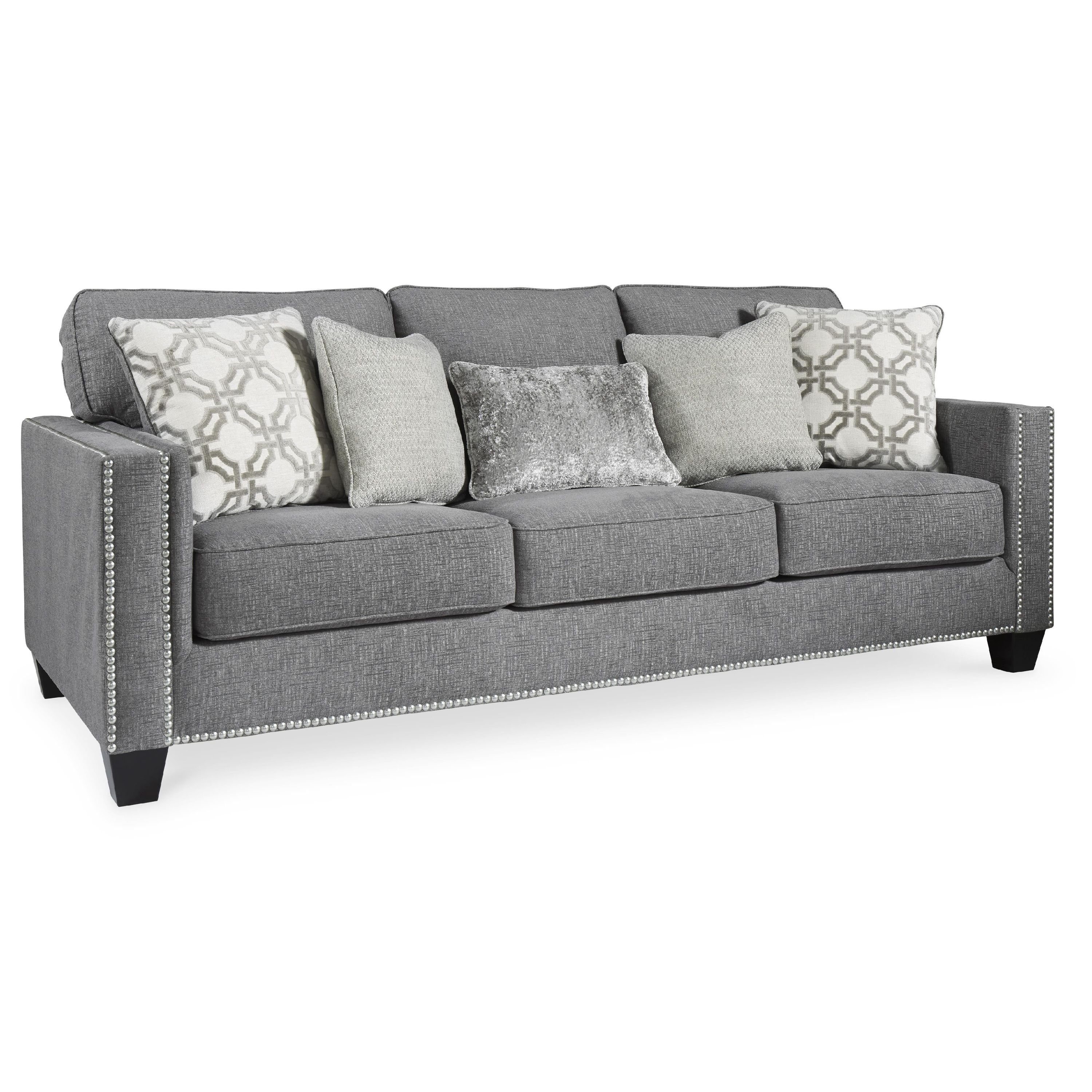 Signature Design by Ashley Barrali Stationary Fabric Sofa 1390438 - Image 1