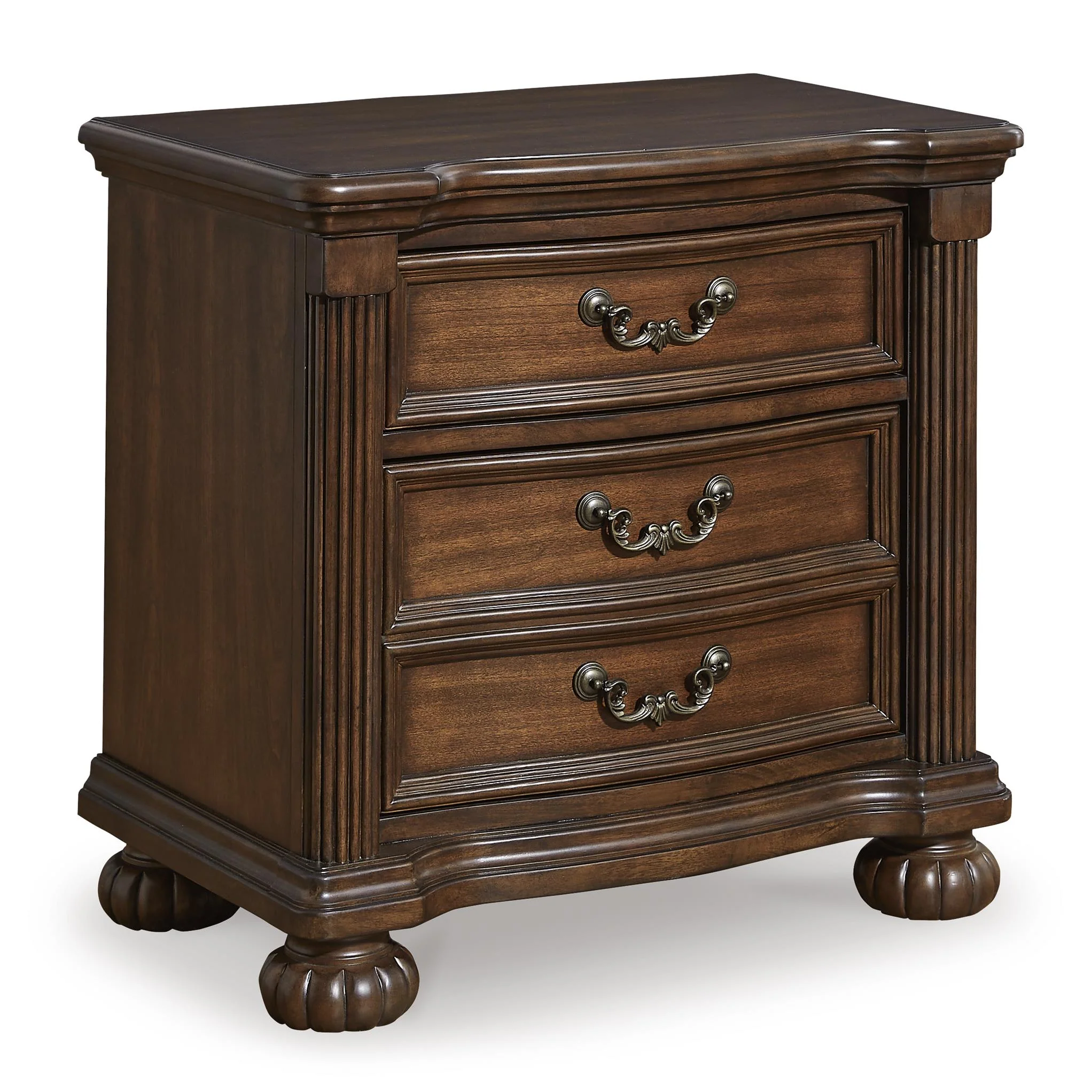 Signature Design by Ashley Lavinton B764-93 Three Drawer Night Stand - Image 1