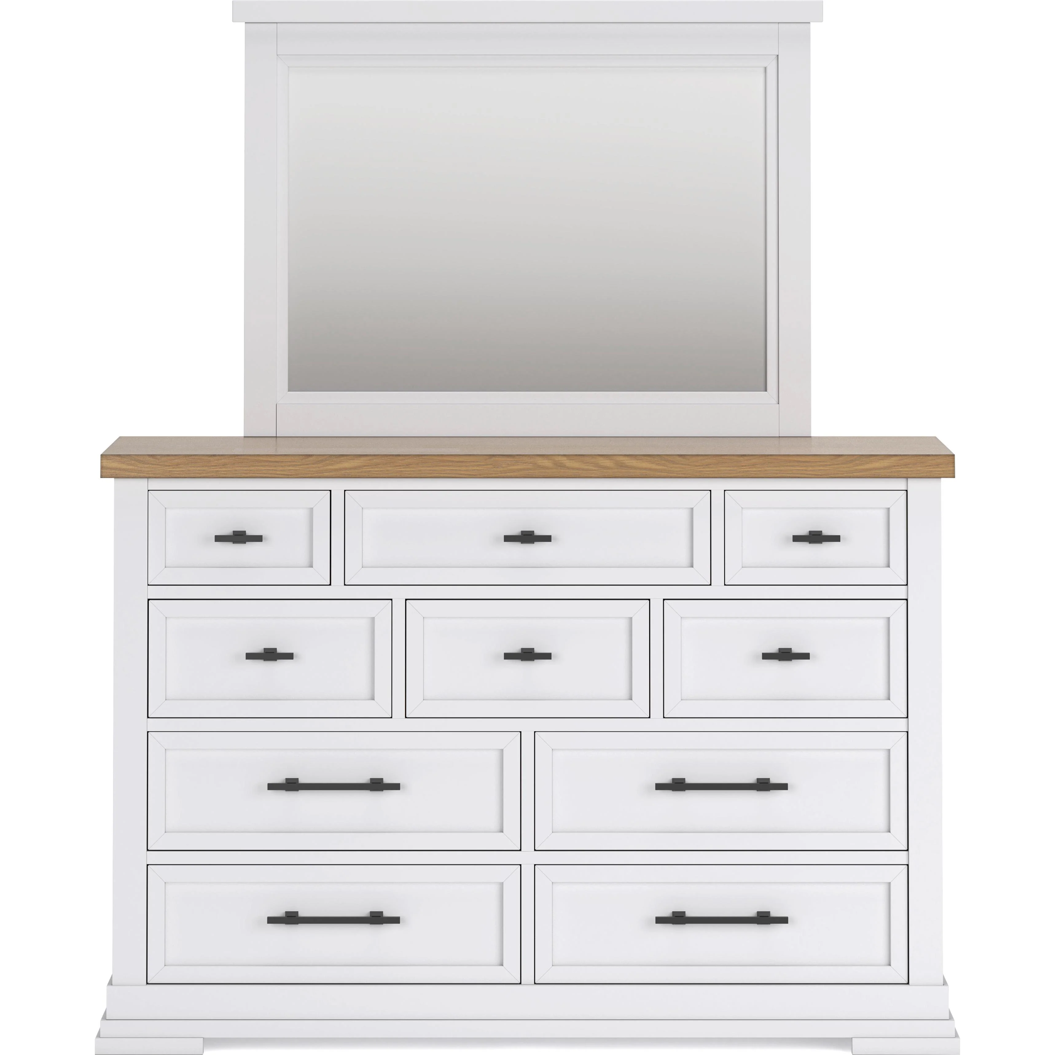 Benchcraft Ashbryn B844B1 Dresser and Mirror - Image 3
