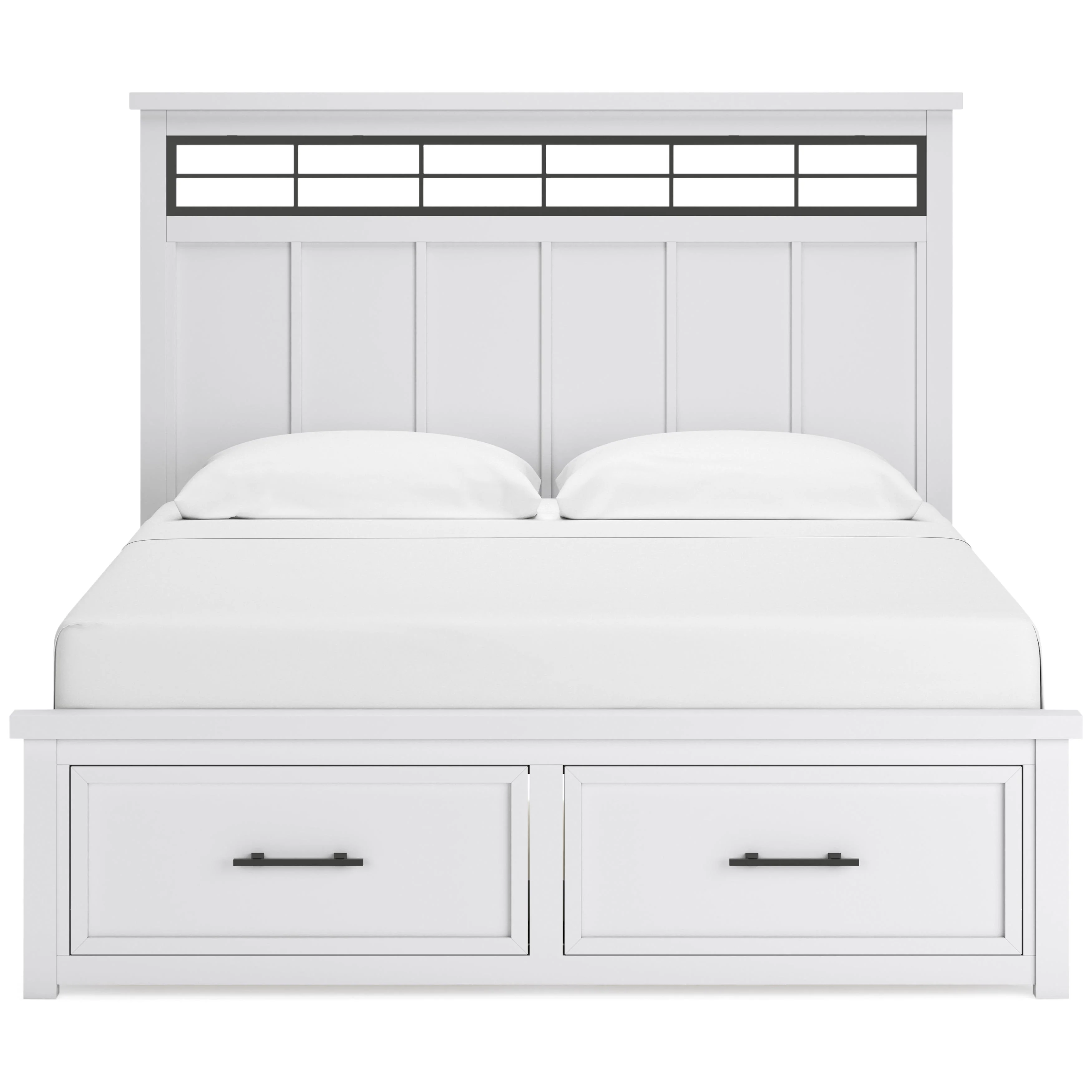Benchcraft Ashbryn B844B4 King Panel Storage Bed - Image 2