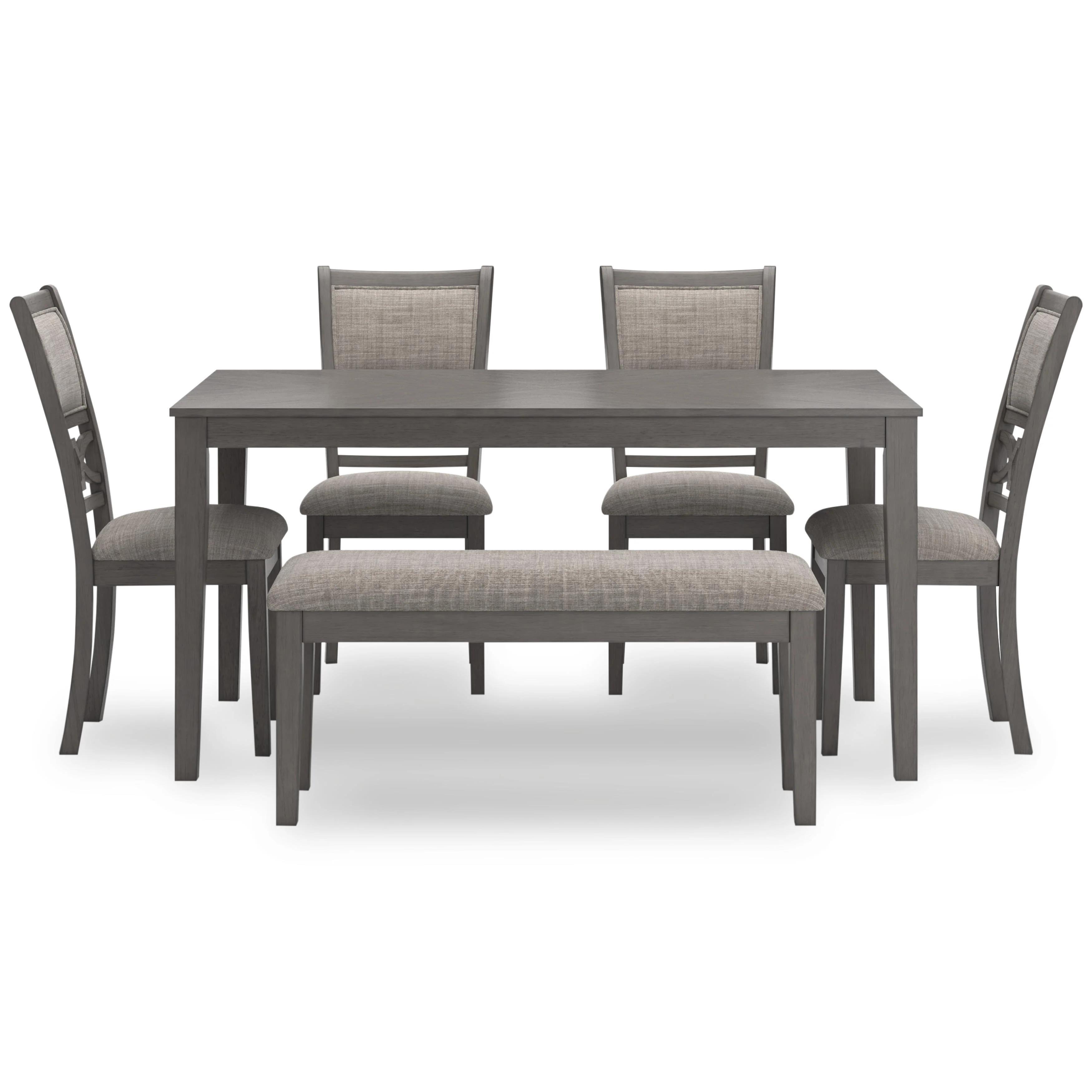 Signature Design by Ashley Wrenning D425-325 Dining Room Table Set - Image 2