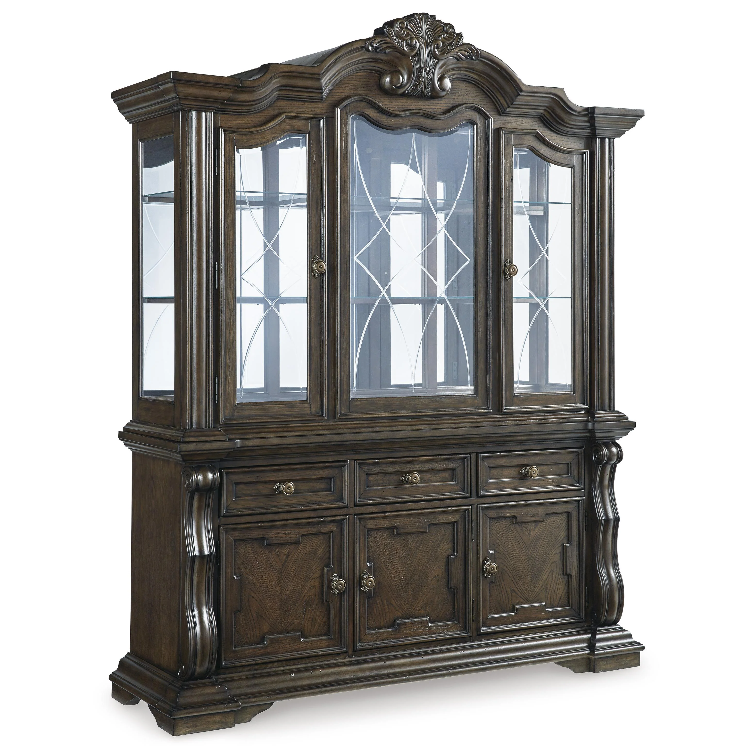 Signature Design by Ashley Maylee D947D1 Dining Buffet and Hutch