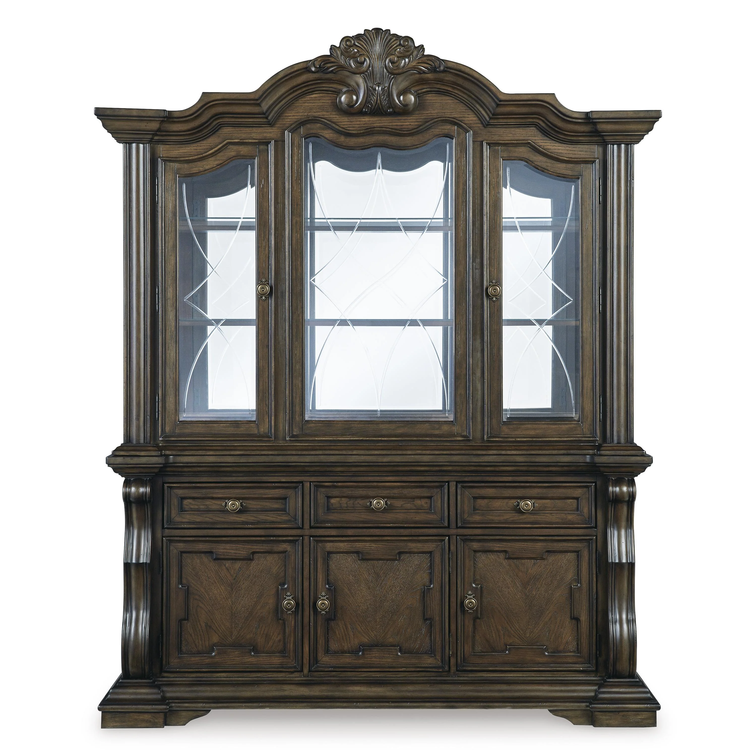 Signature Design by Ashley Maylee D947D1 Dining Buffet and Hutch - Image 3