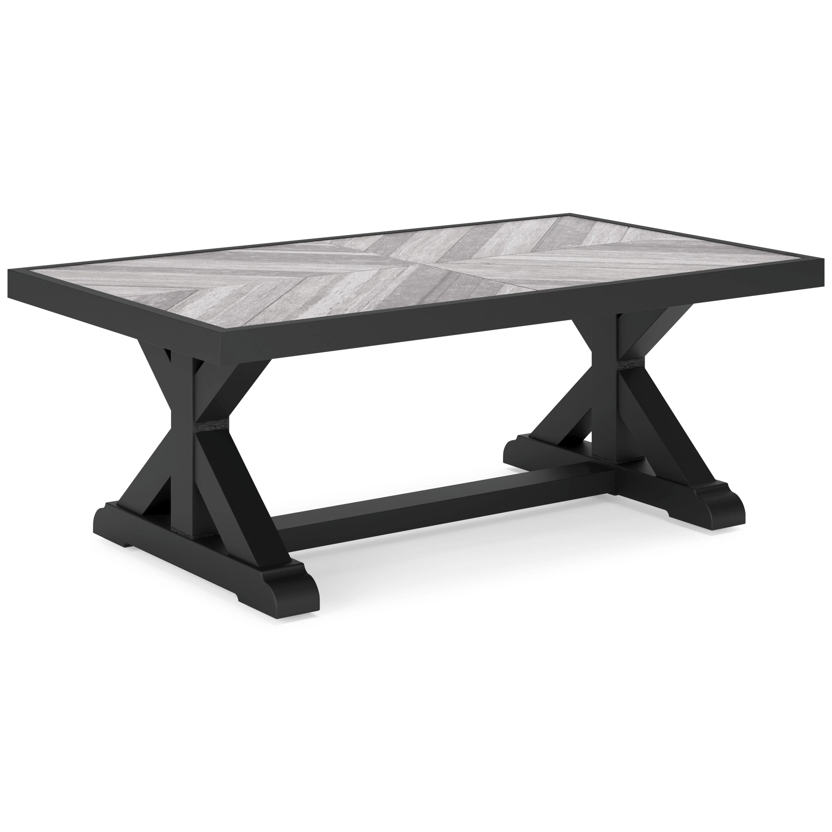 Signature Design by Ashley Beachcroft P792-701 Rectangular Cocktail Table