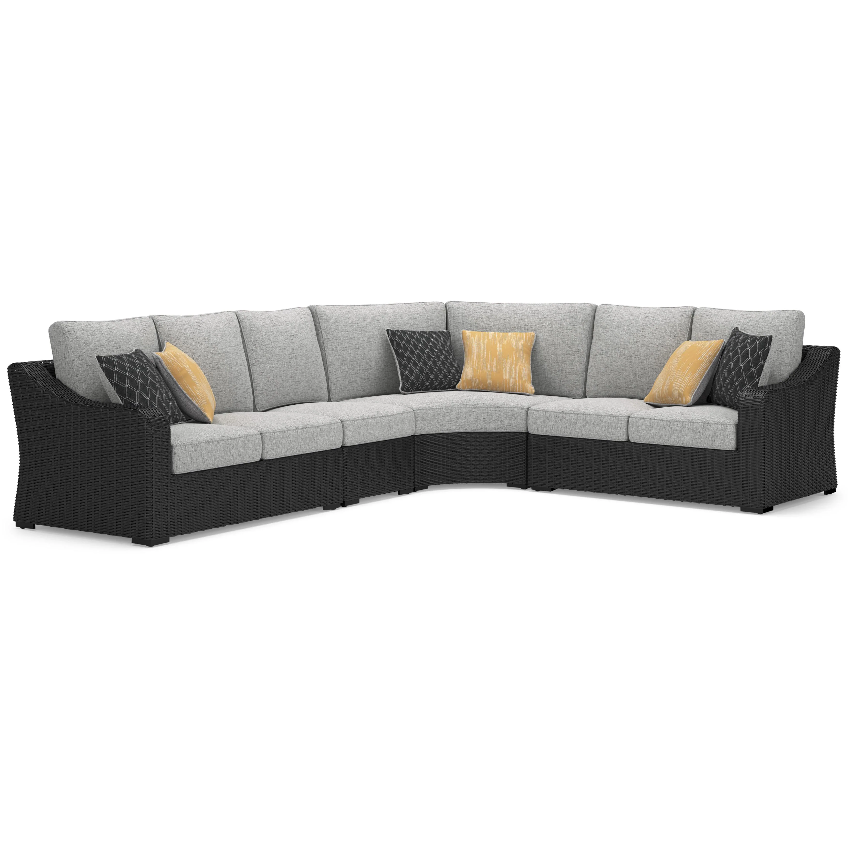Signature Design by Ashley Beachcroft P792P2 4 pc Outdoor Sectional - Image 1