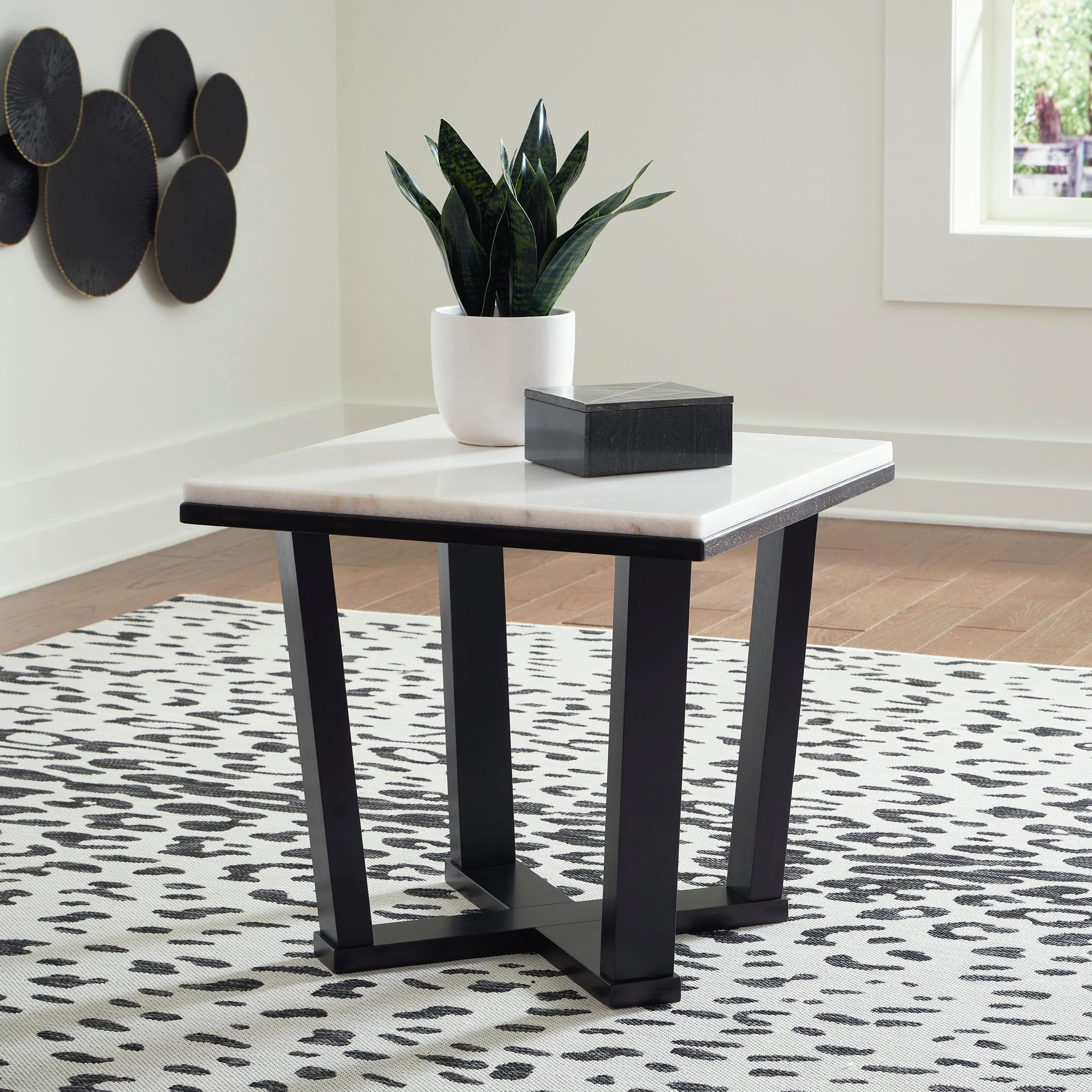 Signature Design by Ashley Fostead T770T1 Coffee Table and 2 Ends - Image 3