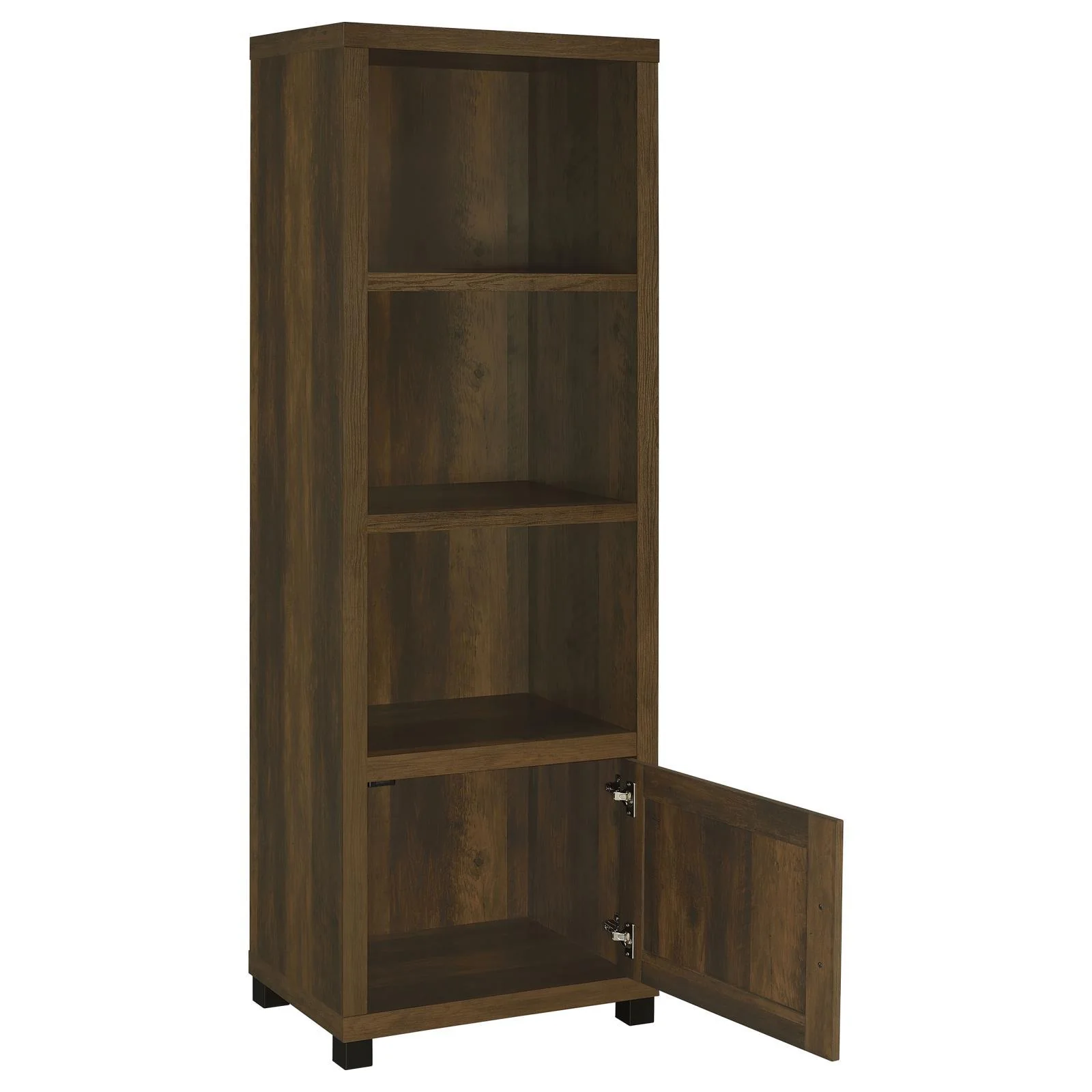 Coaster Furniture Sachin 707736 3-shelf Engineered Wood Media Tower - Dark Pine - Image 3
