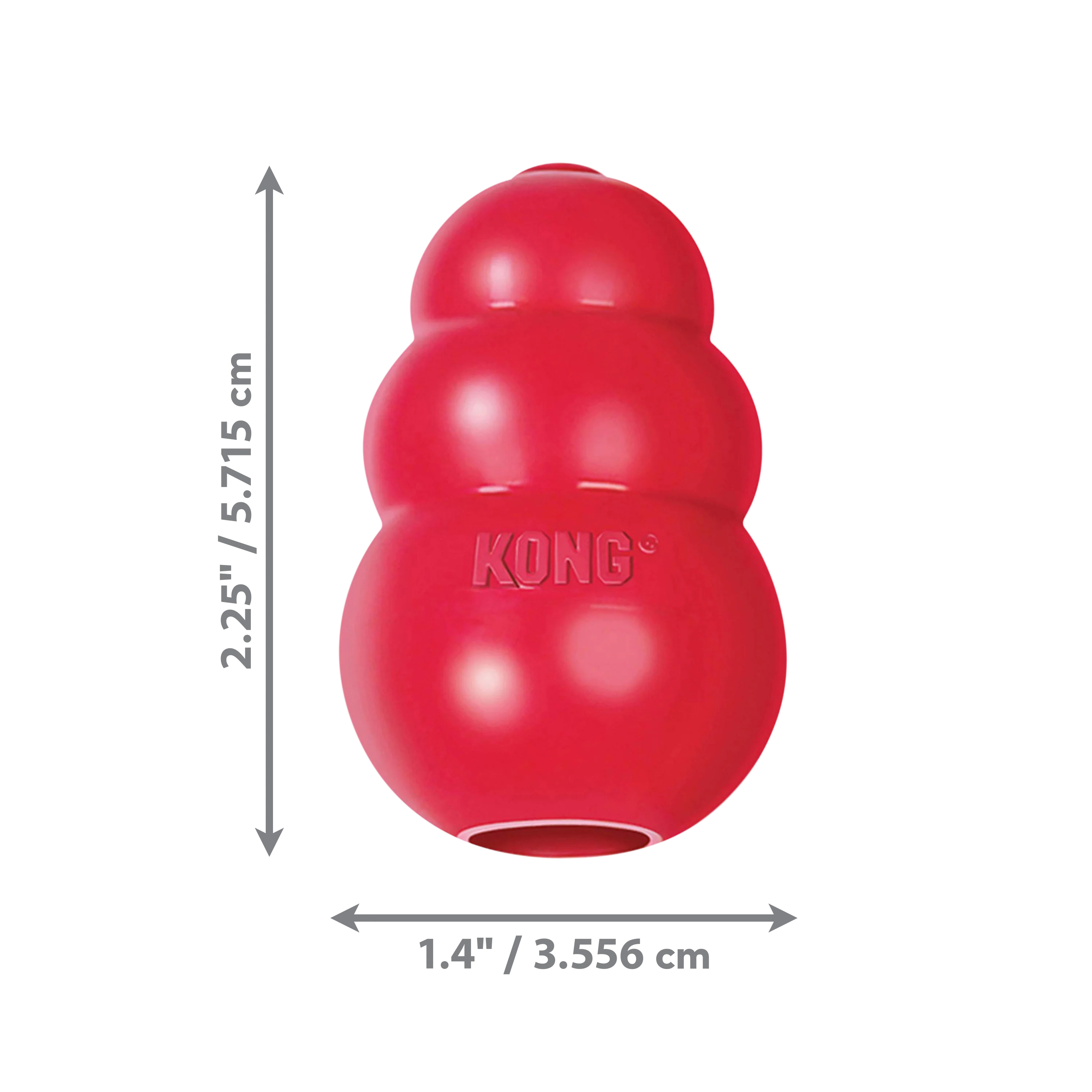 Kong Dog Toy KONG Classic Red eXtra Small King - Image 1
