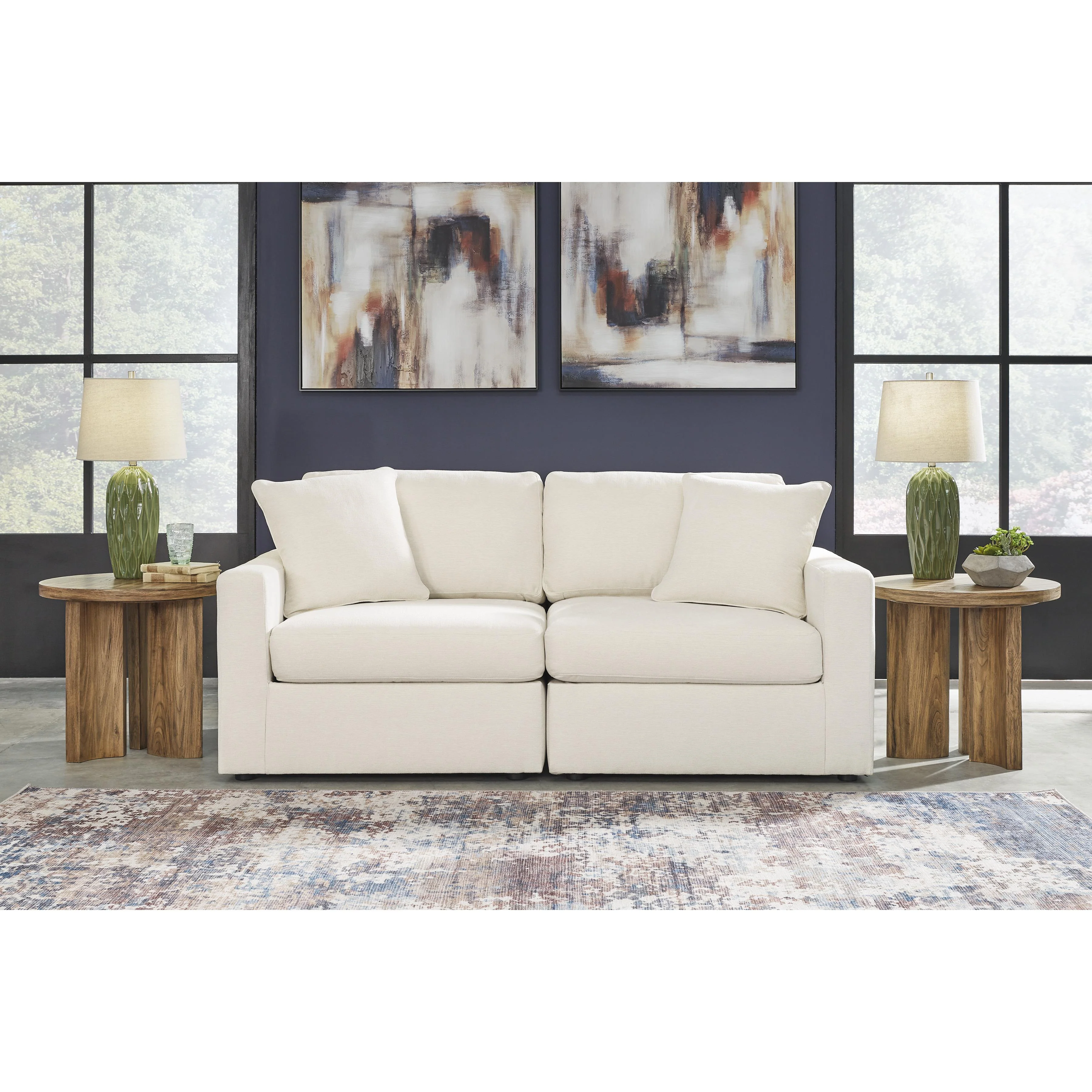 Signature Design by Ashley Modmax 92103S1 2 pc Sectional Loveseat - Image 1