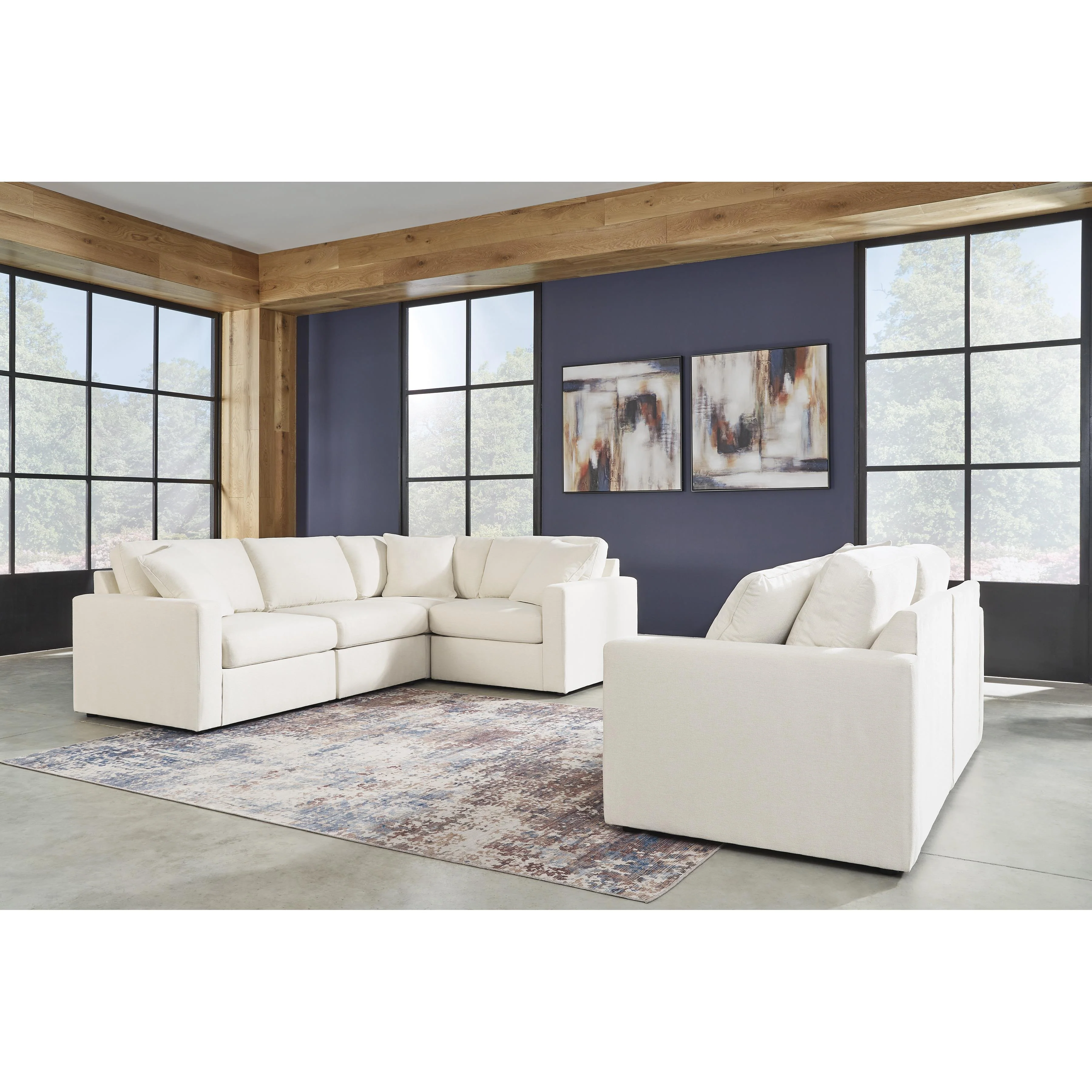 Signature Design by Ashley Modmax 92103S1 2 pc Sectional Loveseat - Image 2