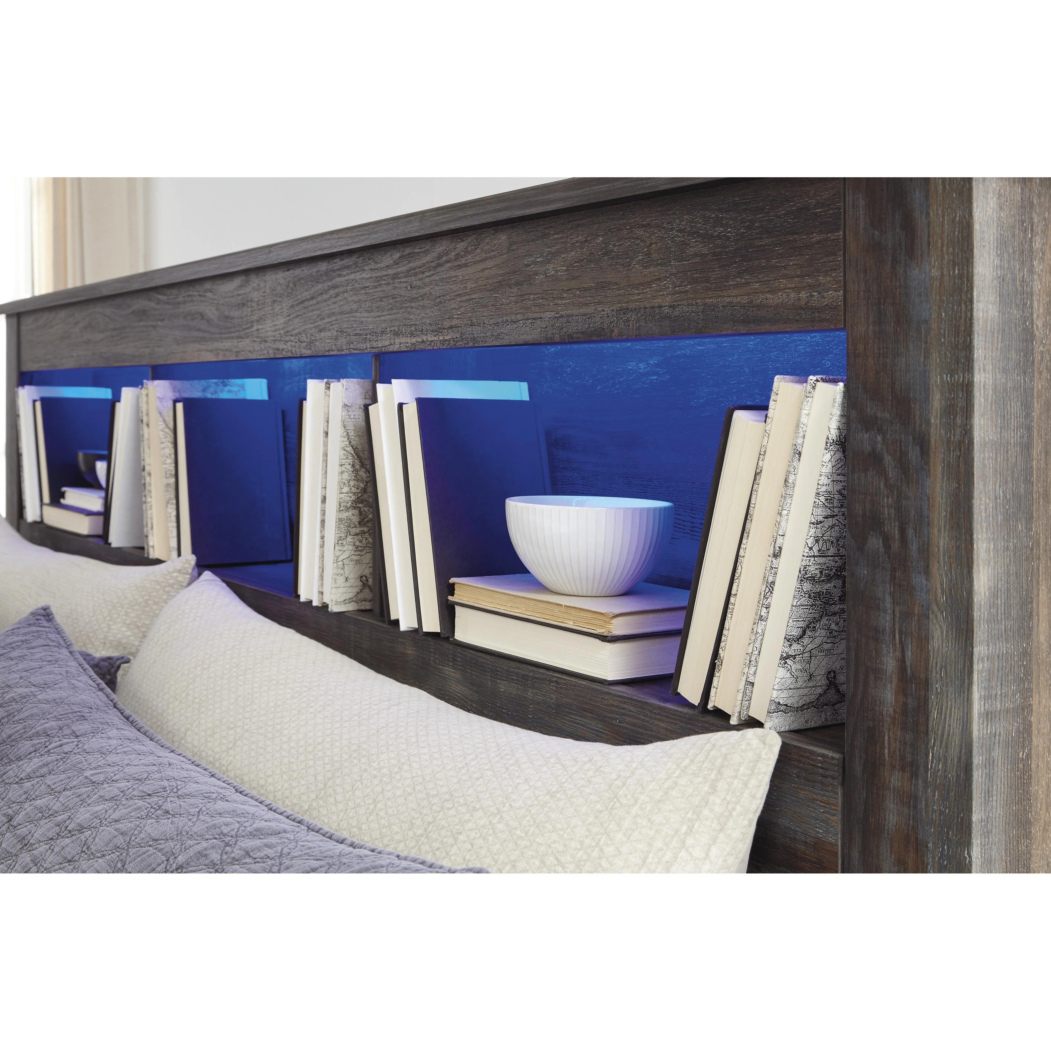 Signature Design by Ashley Drystan B211-65 Queen Bookcase Headboard - Image 3