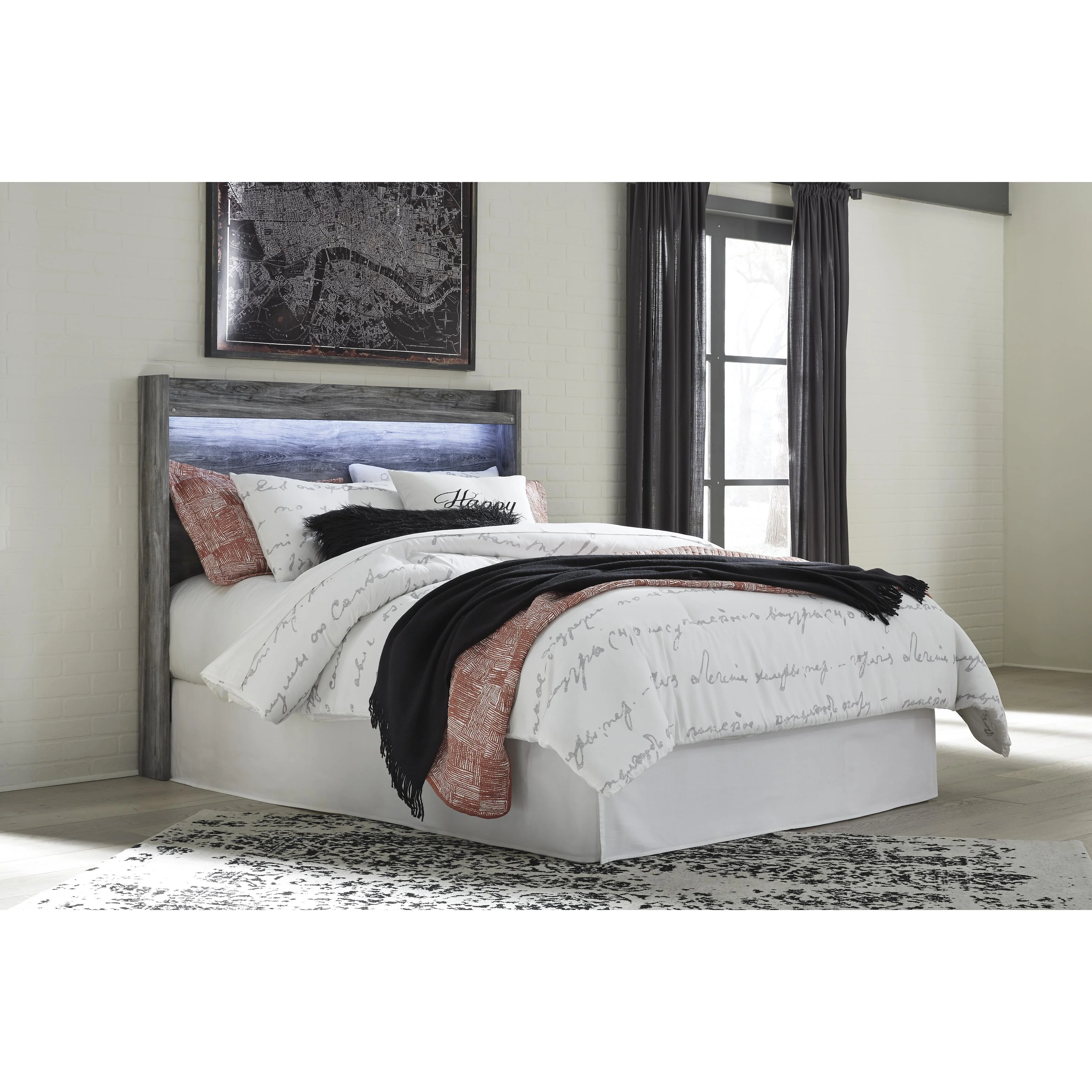 Signature Design by Ashley Baystorm B221-57 Queen Panel Headboard - Image 1