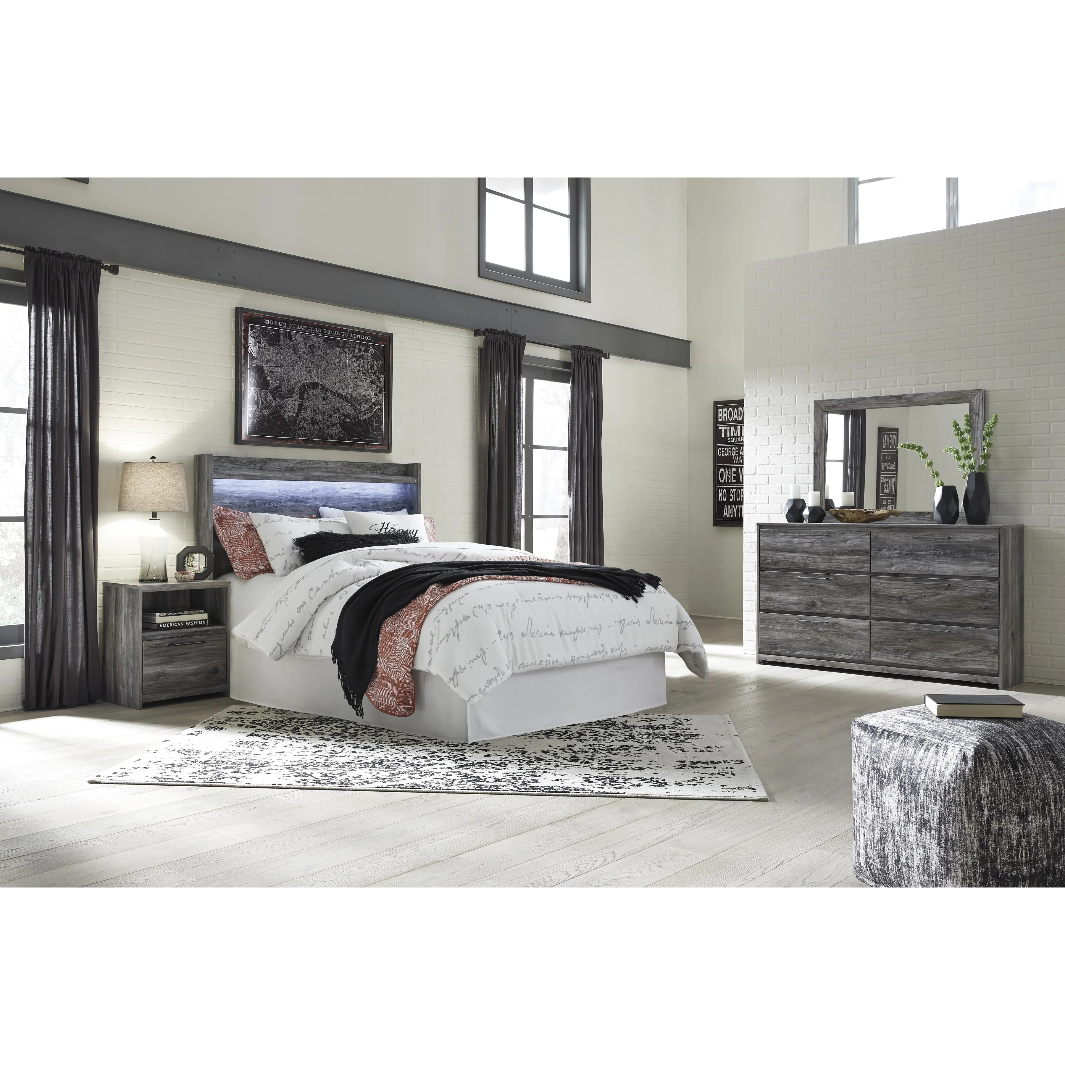 Signature Design by Ashley Baystorm B221-57 Queen Panel Headboard - Image 3